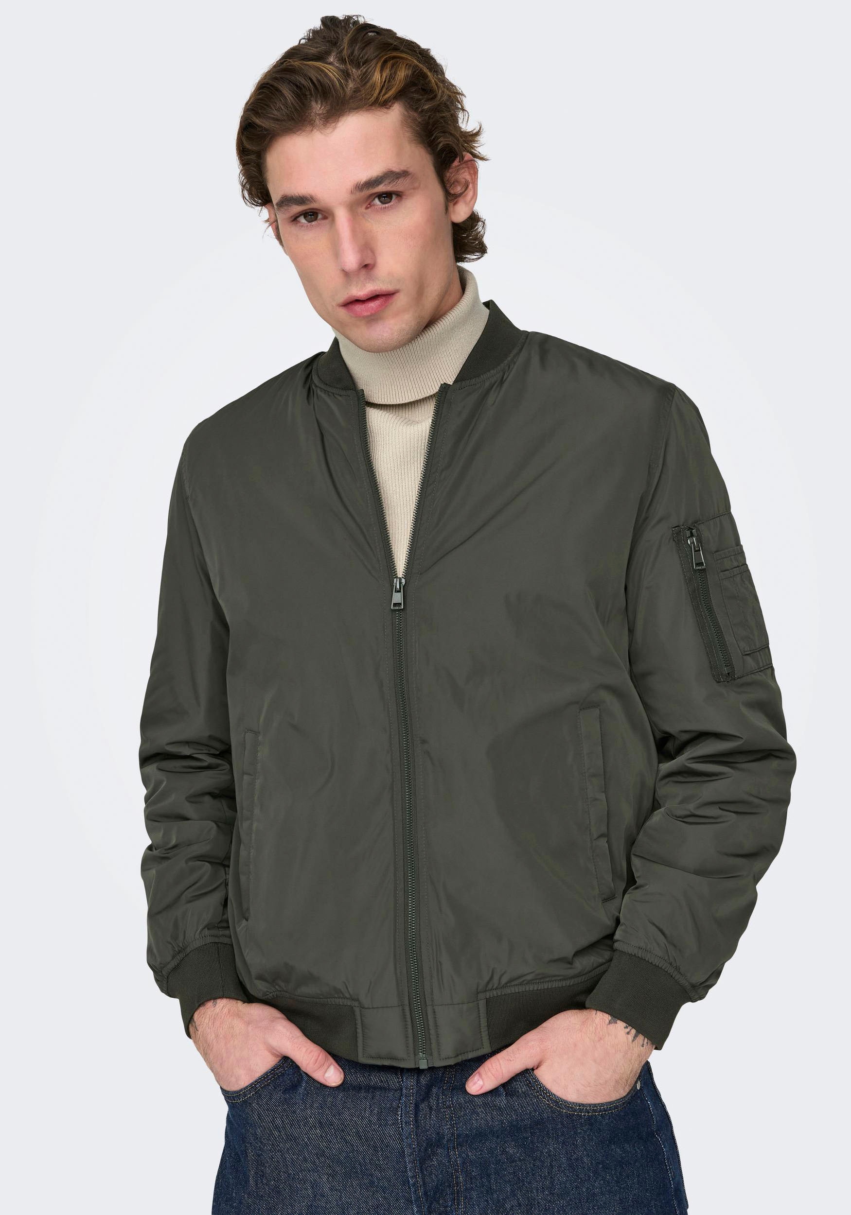 ONLY & SONS Bomberjacke "OS OSHUA BOMBER OTW VD"