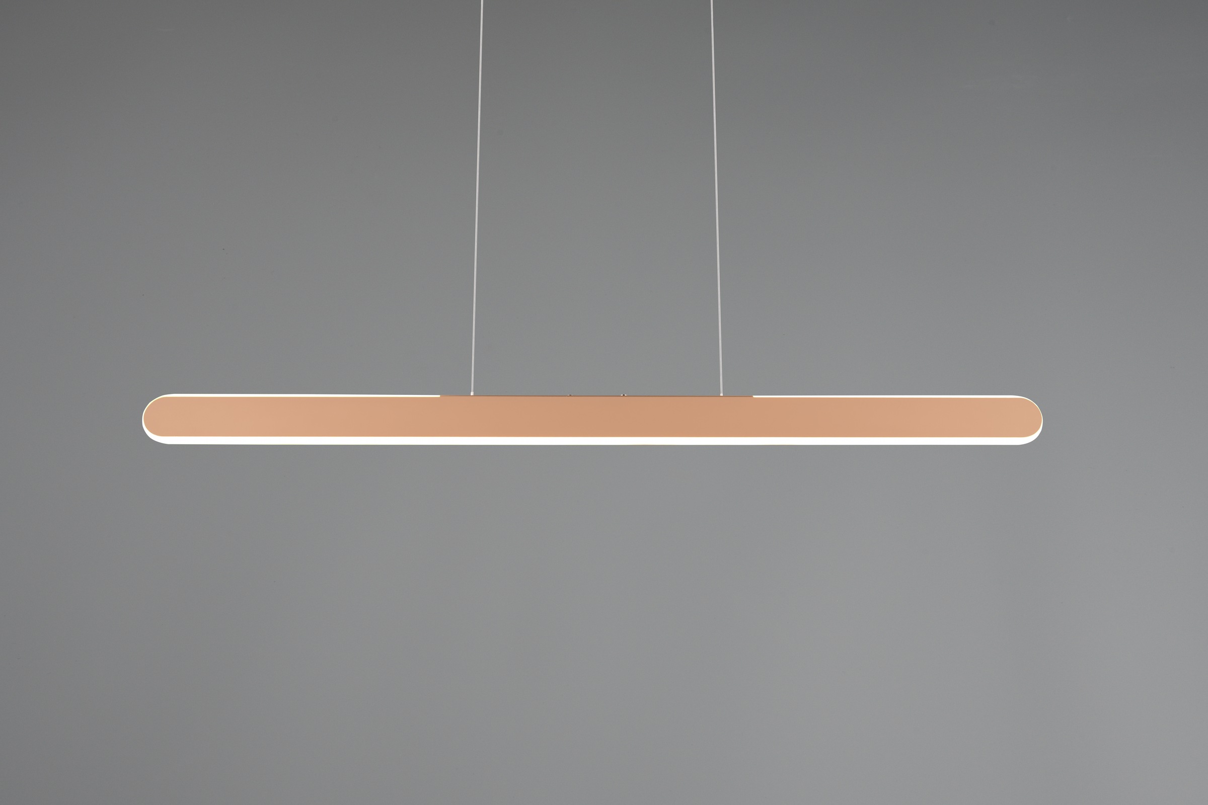 TRIO Leuchten LED Pendelleuchte »HELIOS, bis 150 cm höhenverstellbare LED Hängelampe 28W 3300 Lumen«, 1 flammig, Leuchtmittel LED-Board | LED fest integriert, CCT warmweiß-kaltweiß 2700-6500K, dimmbar Touch Sensor, up+down light
