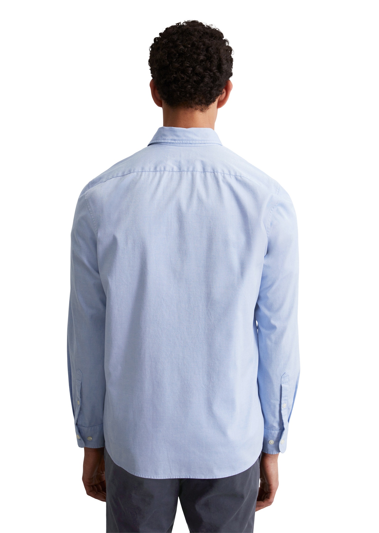 Marc O'Polo Langarmhemd »aus reiner Bio-Baumwolle«