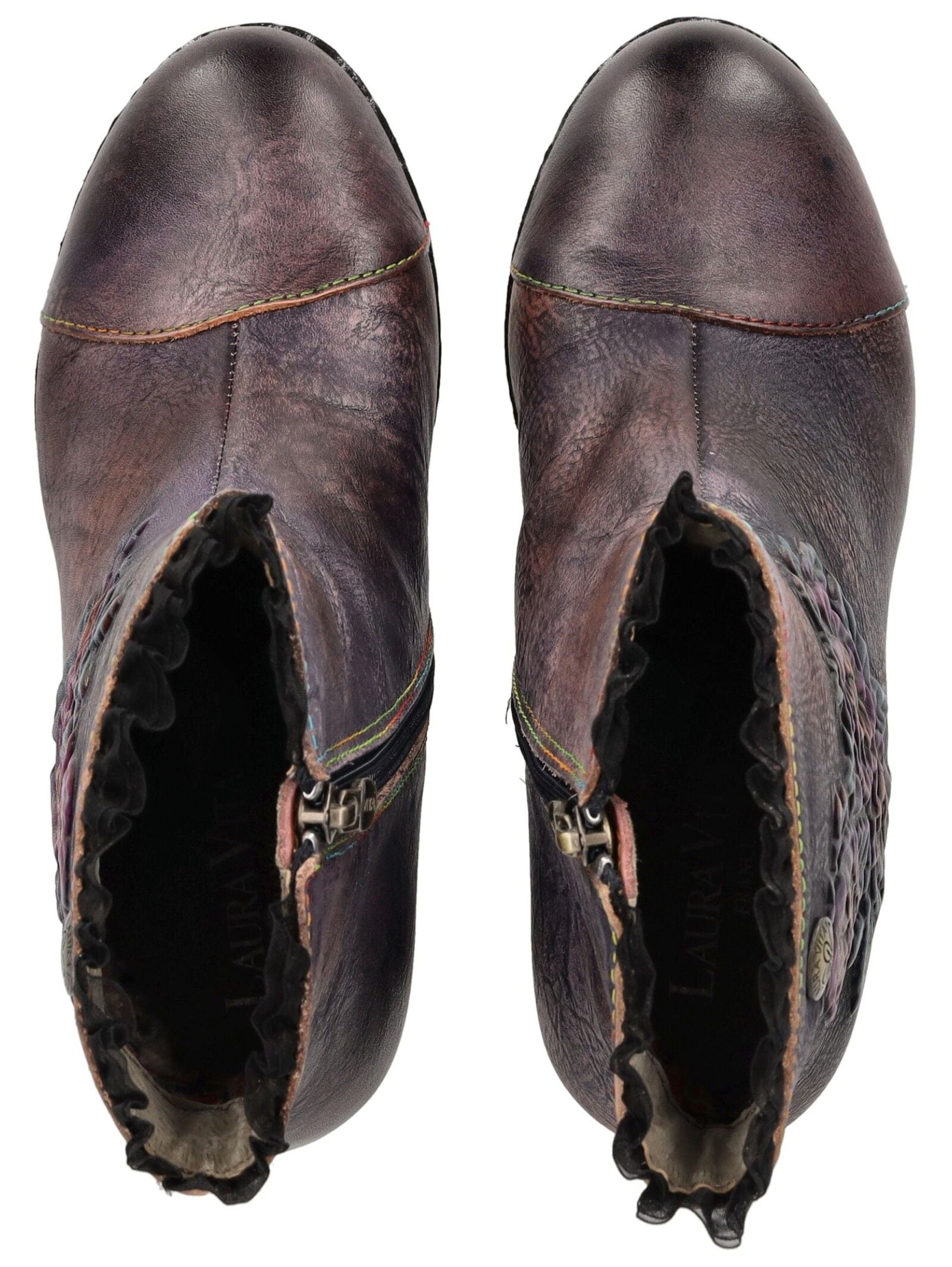 LAURA VITA High-Heel-Stiefelette »LAURA VITA Stiefelette Leder«