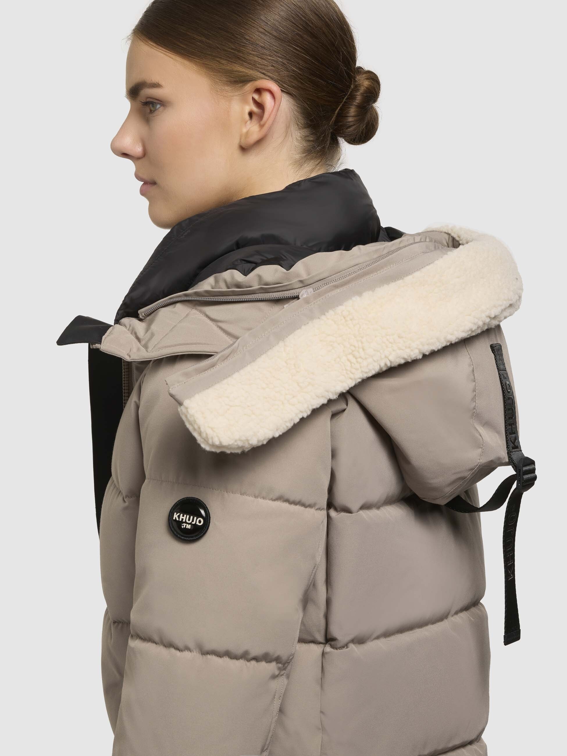 khujo Steppmantel »FALTD TEDDY«