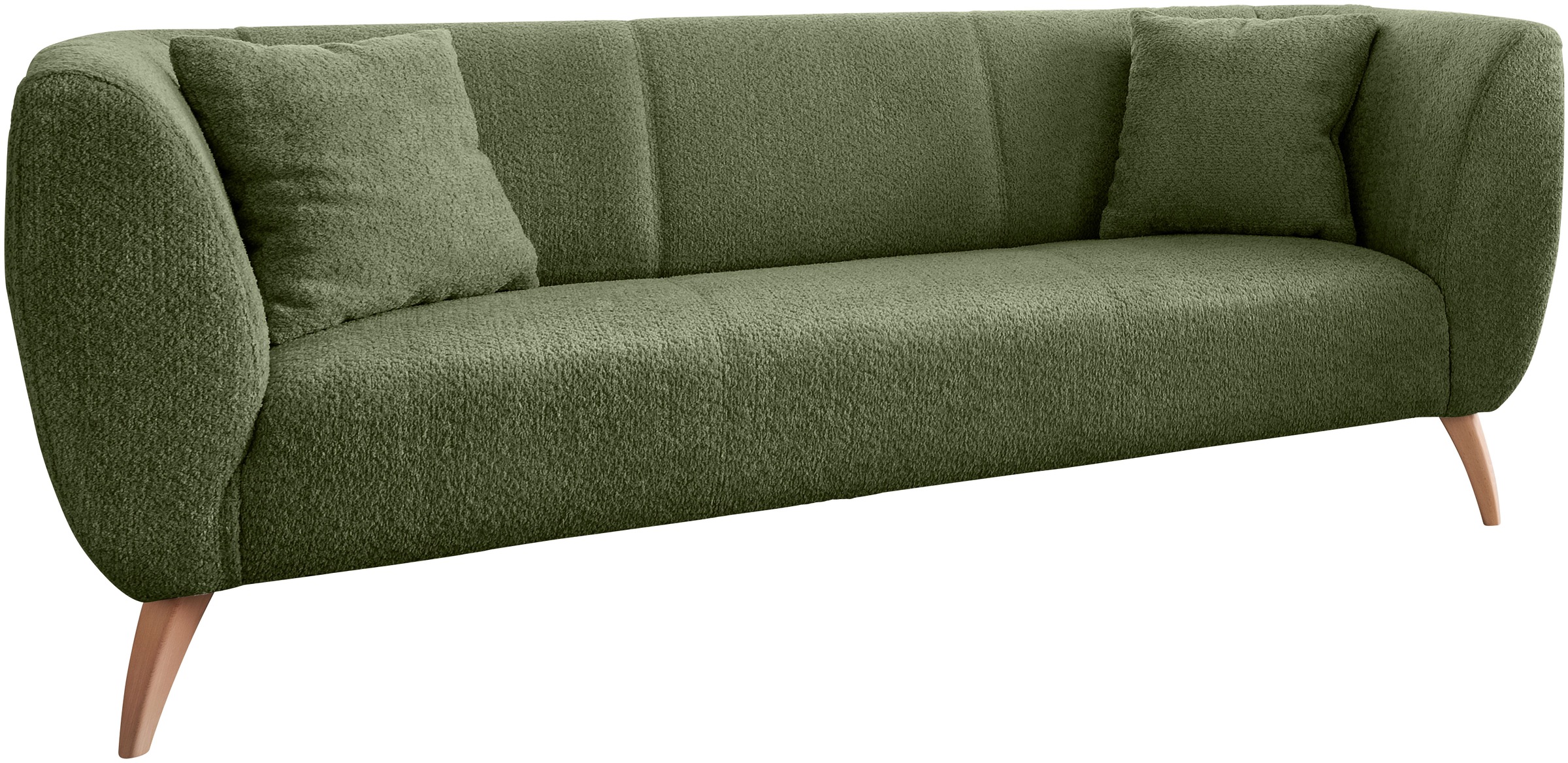 INOSIGN 3-Sitzer, zwei verschiedene Fußfarben wählbar