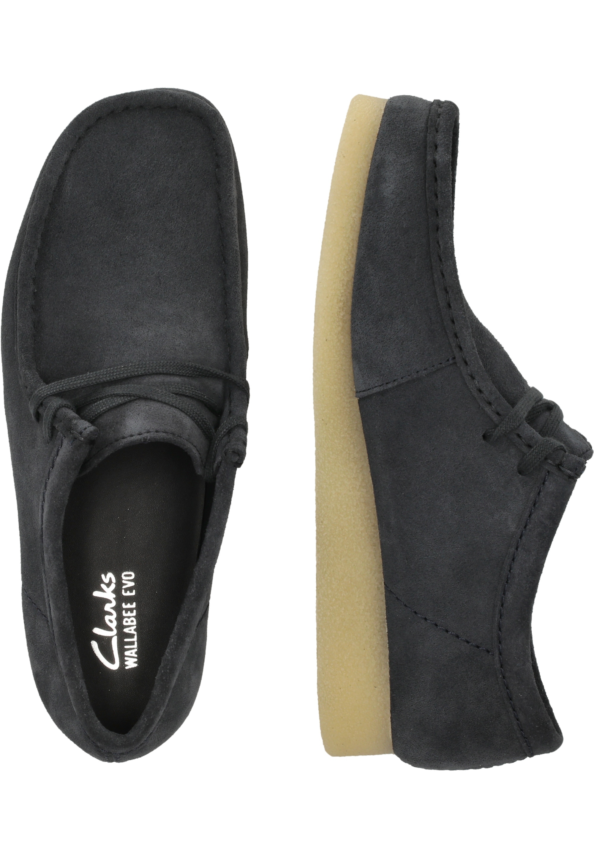 Clarks Mokassin »Wallabee Evo«, mit simpler und vielseitiger Optik