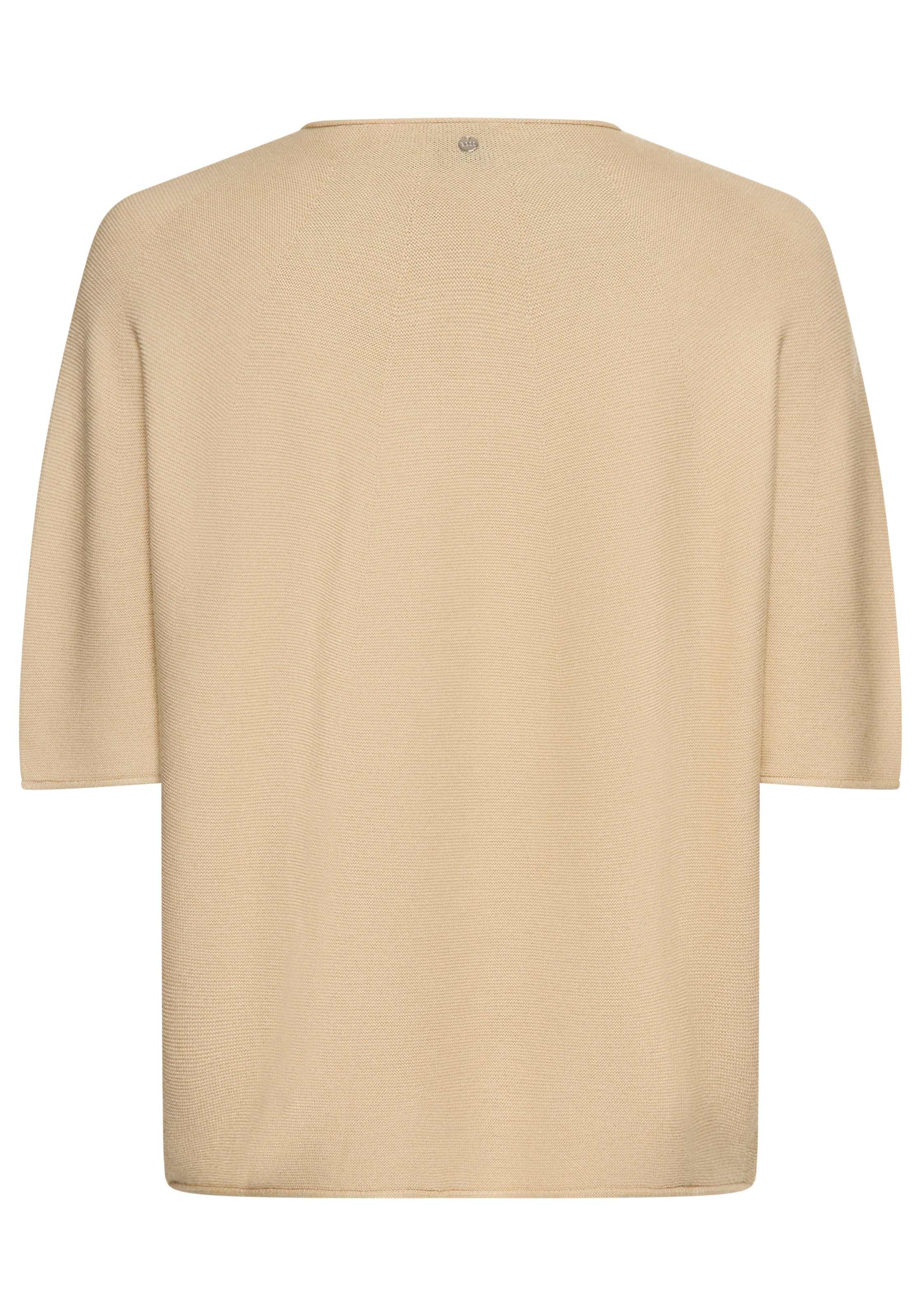 BOSS ORANGE Strickpullover »Flambers Premium Damenmode«, mit BOSS Logo-Charm, 3D Strickoptik