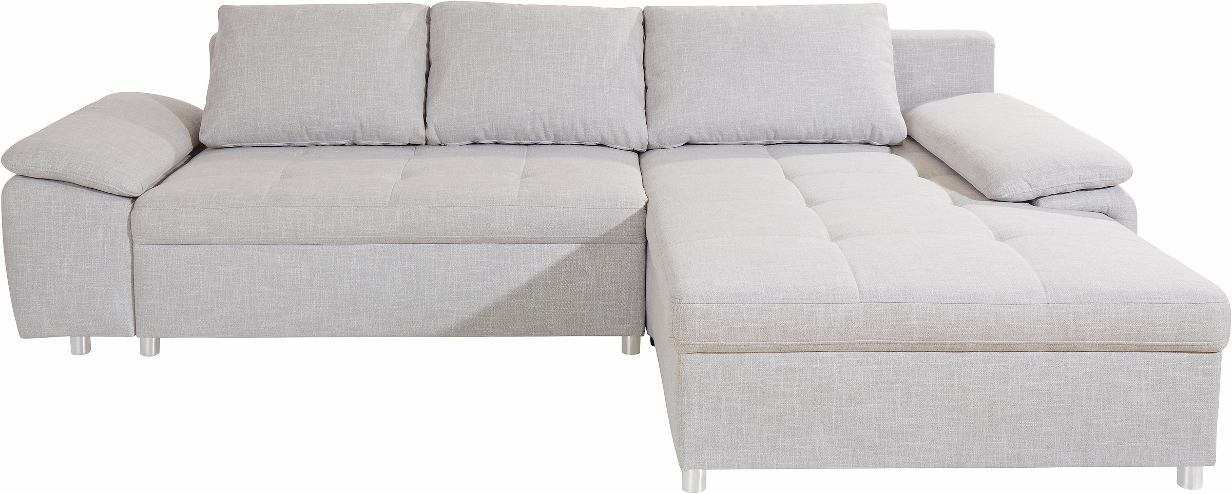 sit&more Ecksofa »Labene L-Form«, wahlweise mit Bettfunktion und Bettkasten, auch als XXL-Variante