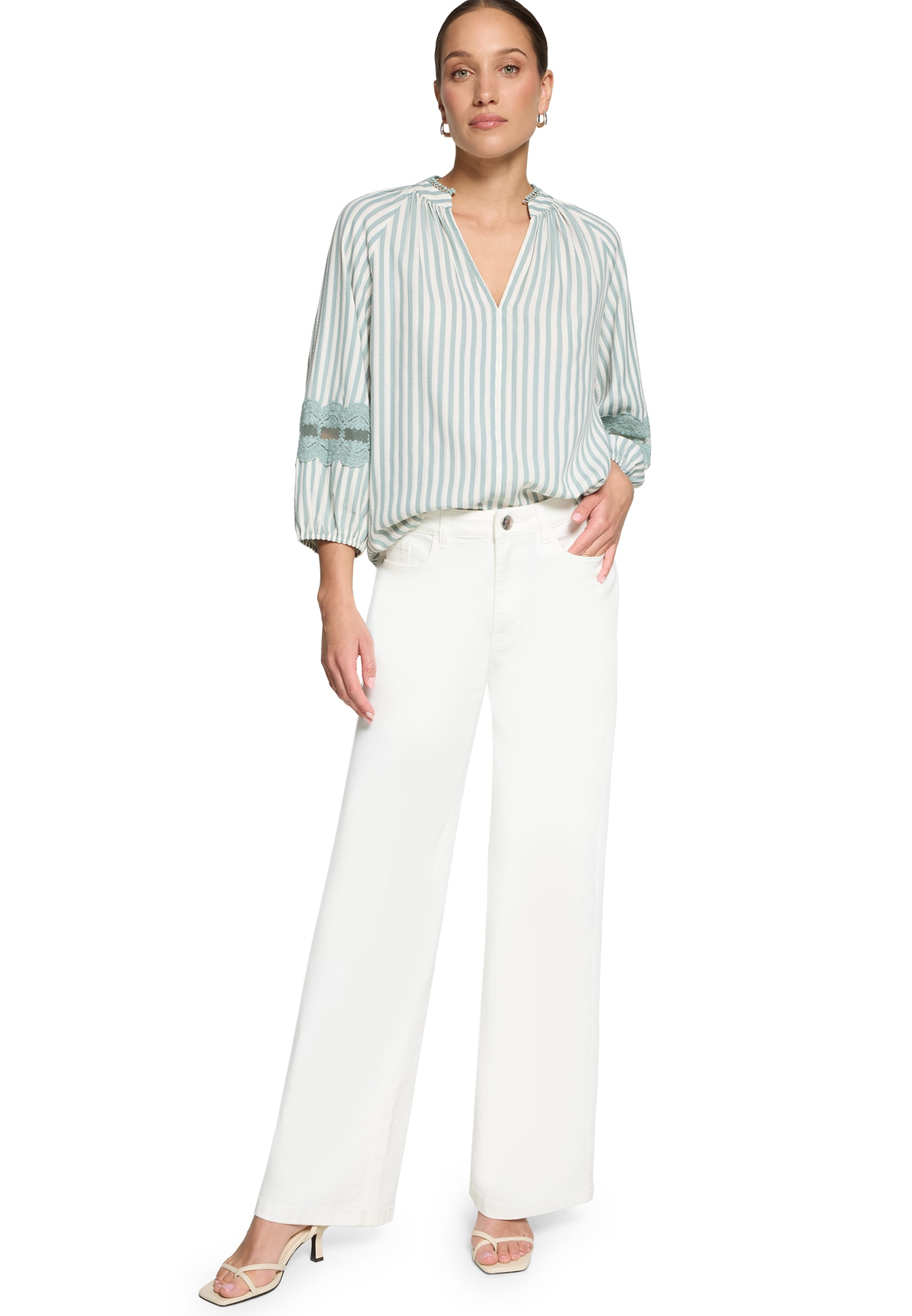 Zero Schlupfbluse »Damen mit Streifen«