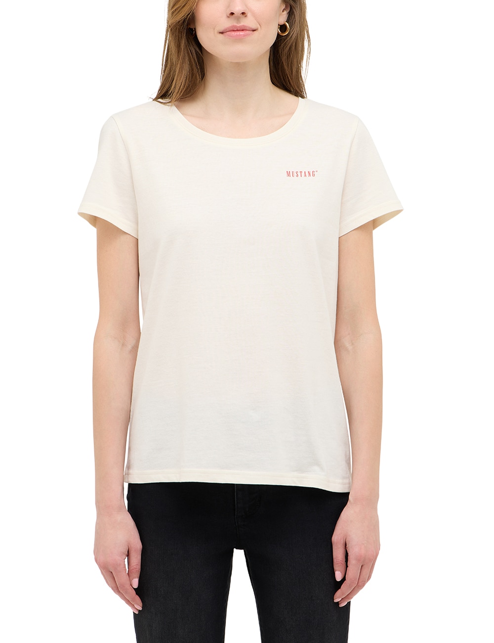 MUSTANG Kurzarmshirt "Damen Style Alma" günstig online kaufen