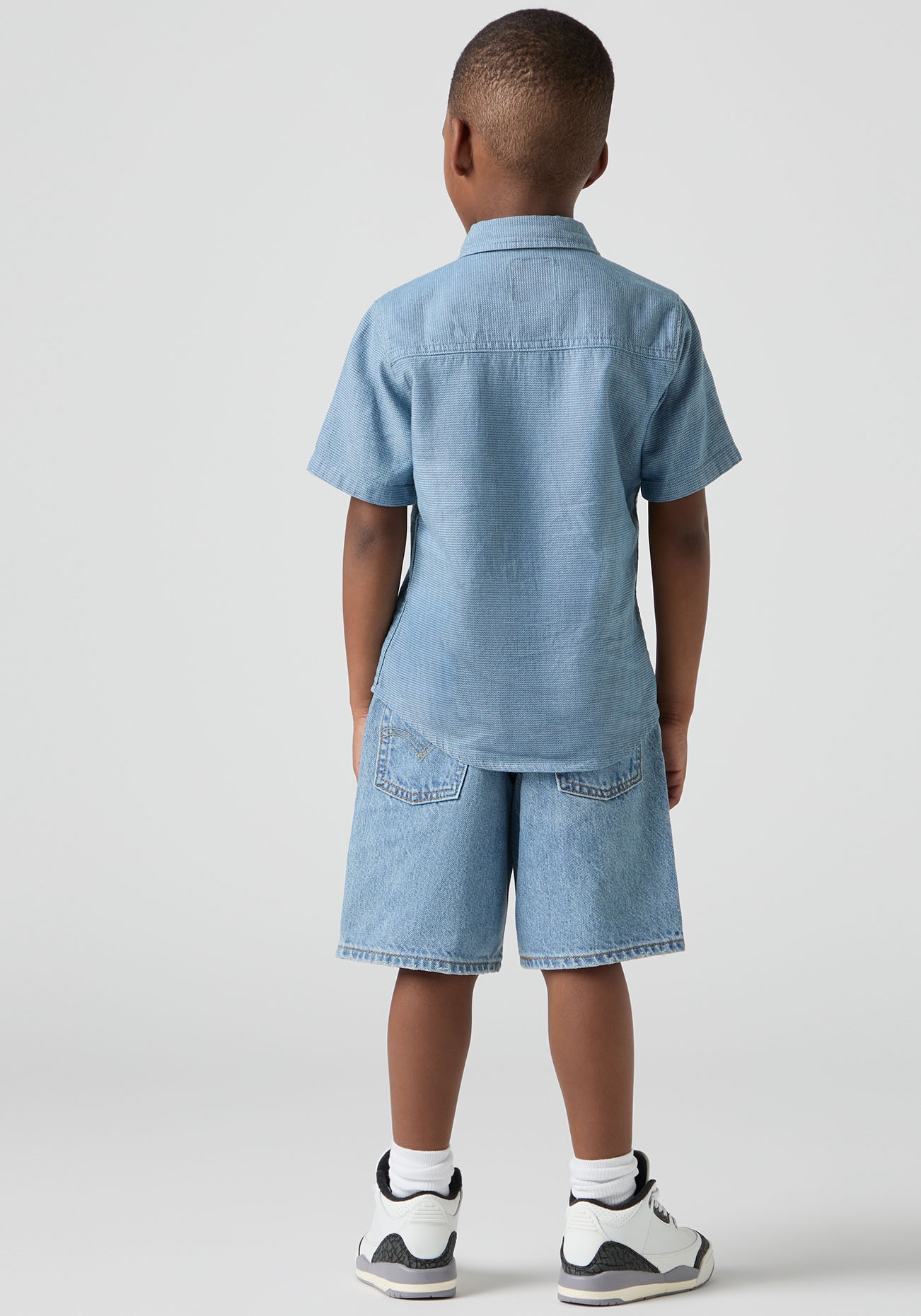 Levi's® Kids Jeansshorts aus robustem Baumwolldenim