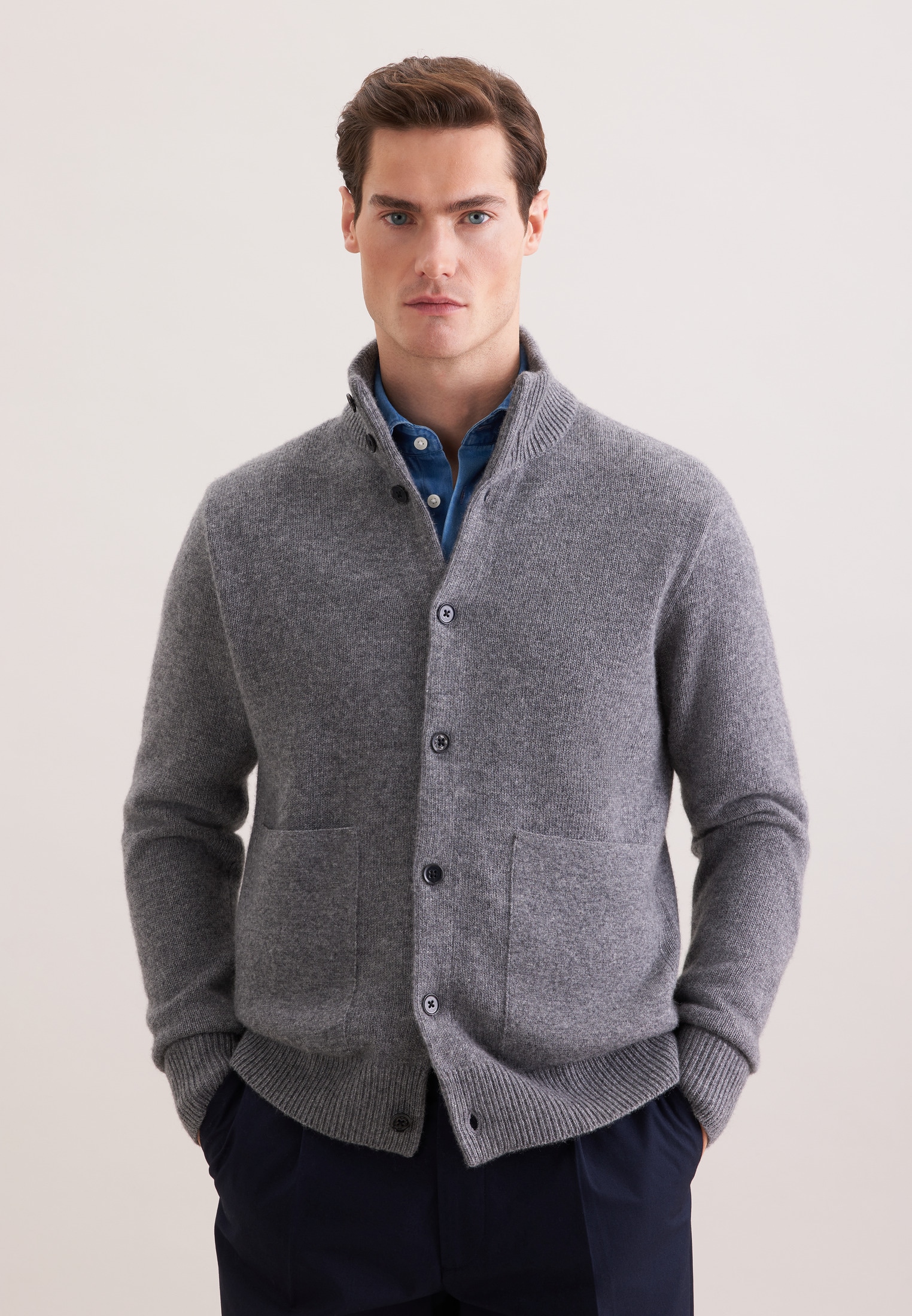 seidensticker Strickjacke 1/1 Kragen günstig online kaufen