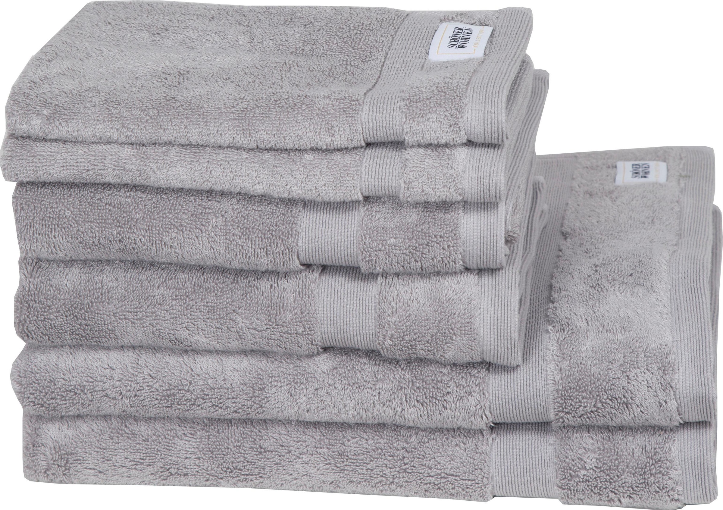 SCHÖNER WOHNEN-Kollektion Handtuch Set "Cuddly" schnell trocknende Airtouch günstig online kaufen