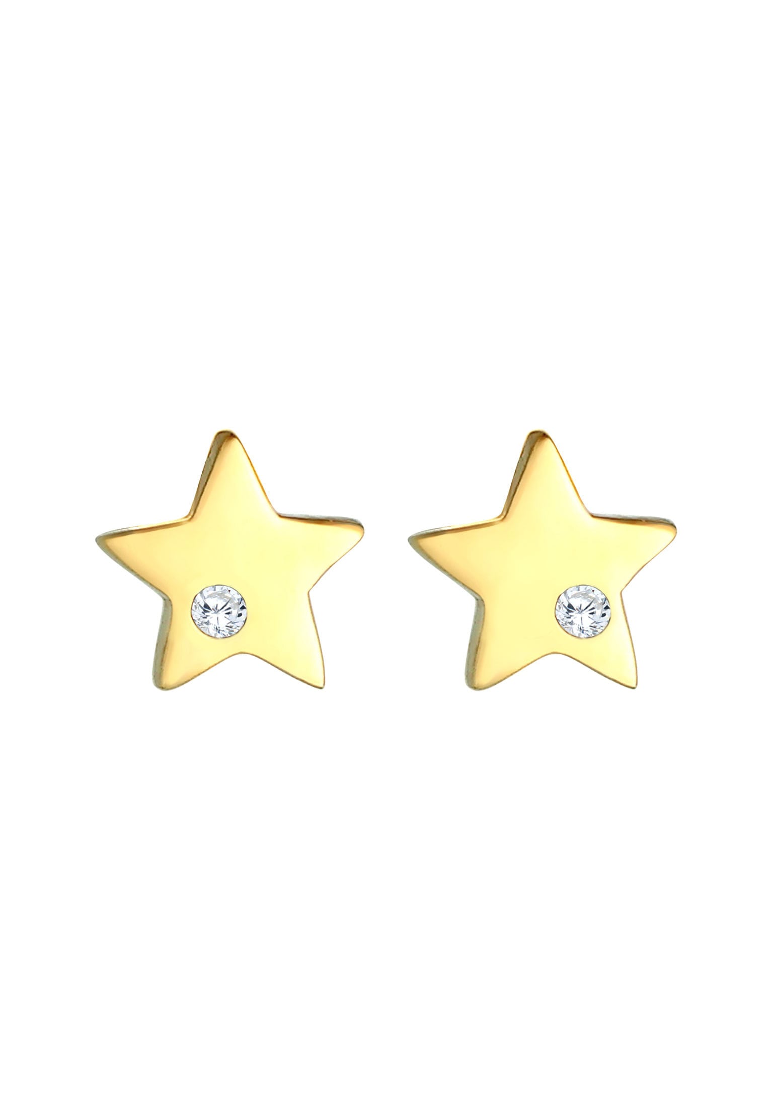 Elli Paar Ohrstecker »Kinder Sterne Zirkonia Astro 925 Silber«