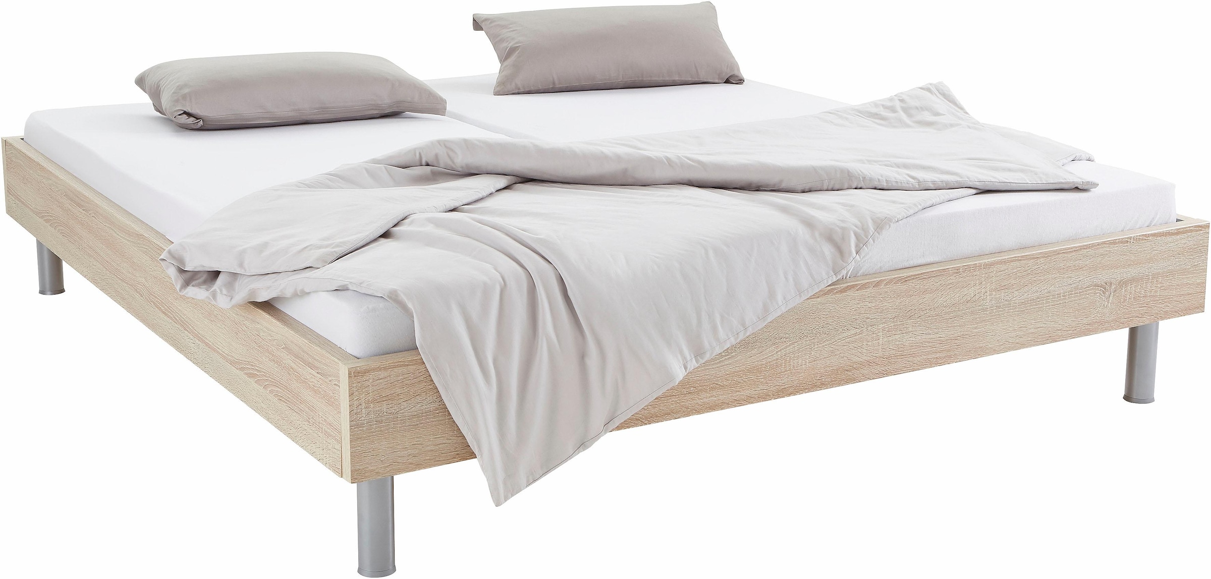 Wimex Bett »Easy«, ohne Kopfteil, frei im Raum stellbar | BAUR | Schminktische