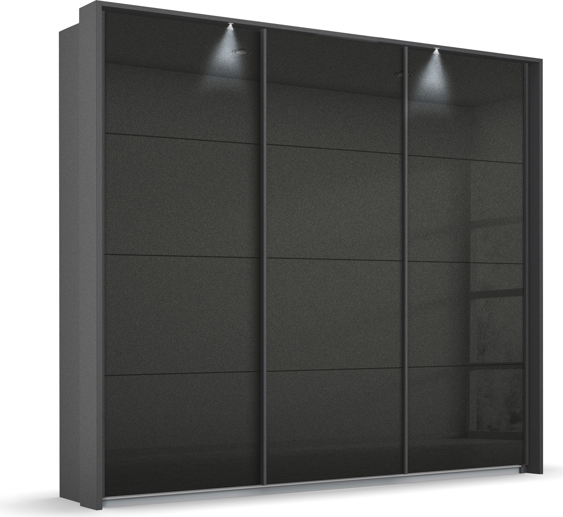OTTO home Kleiderschrank "Mehrzweckschrank Aktenschrank Möbel Mietswohnung Schlafzimmer OTELI" Breiten 211/278/323/368 cm Höhen 214/233 cm, inkl. Passepartout optional mit Beleuchtung MADE IN GERMANY