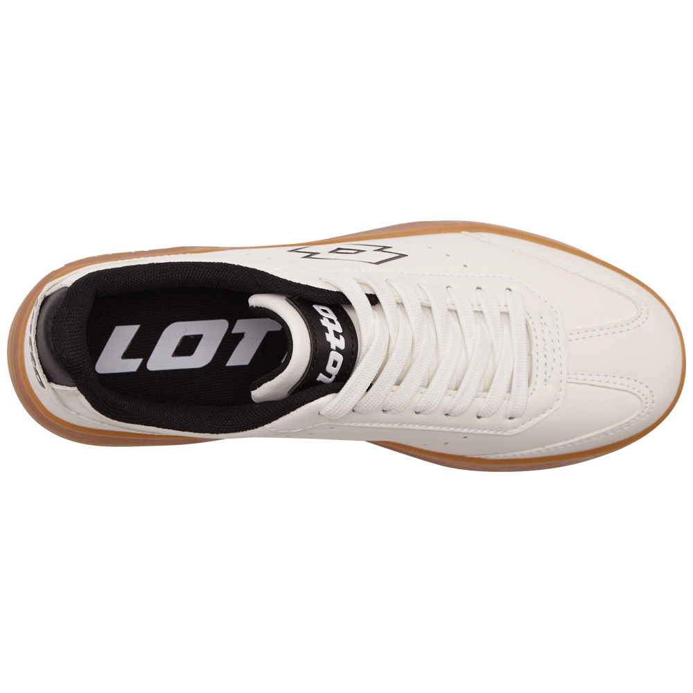 lotto Sneaker, - auf Honigfarbener Plateau-Sneakersohle