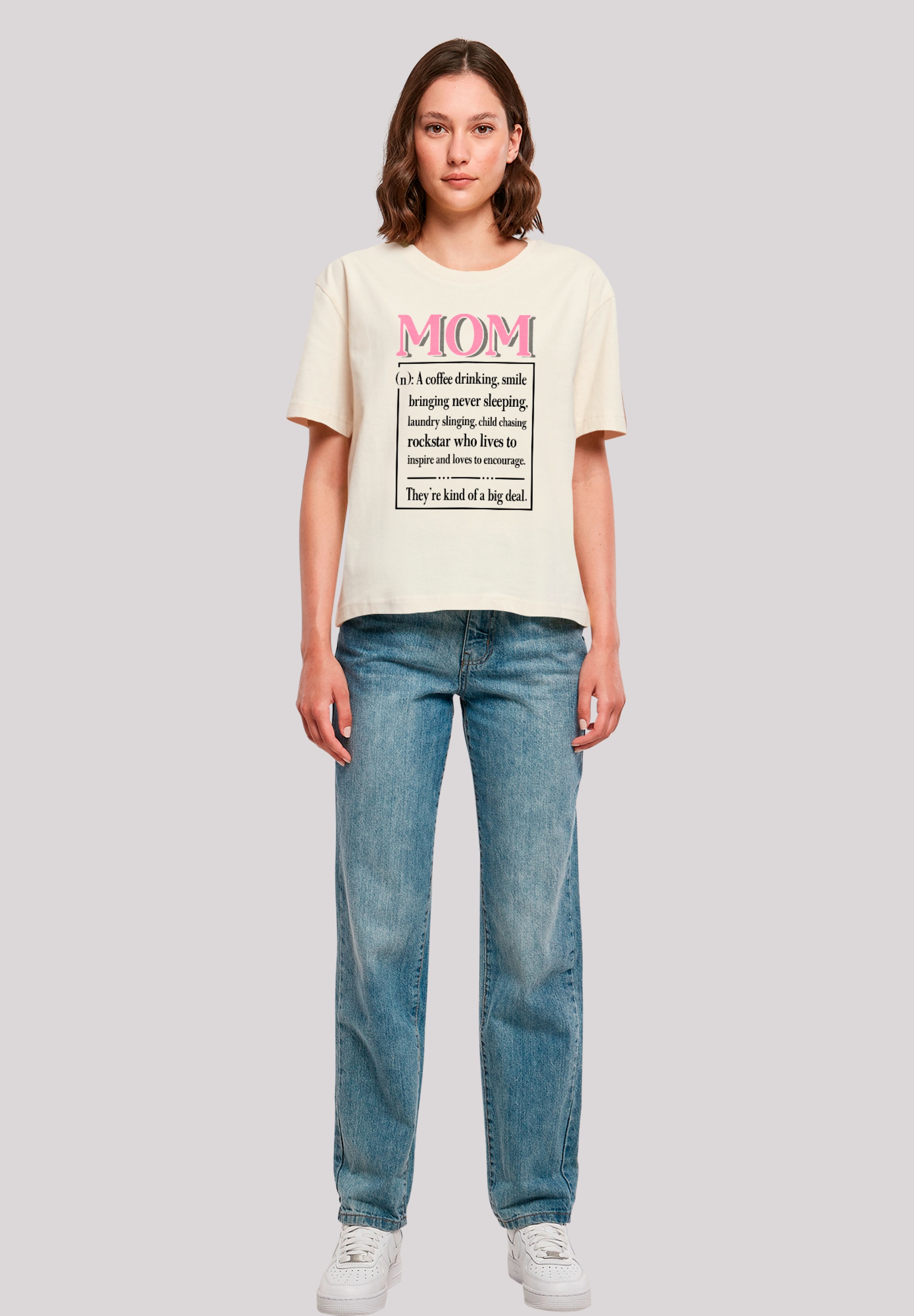 F4NT4STIC T-Shirt »Muttertag Pink Unconditional Love Family«, Premium Qualität