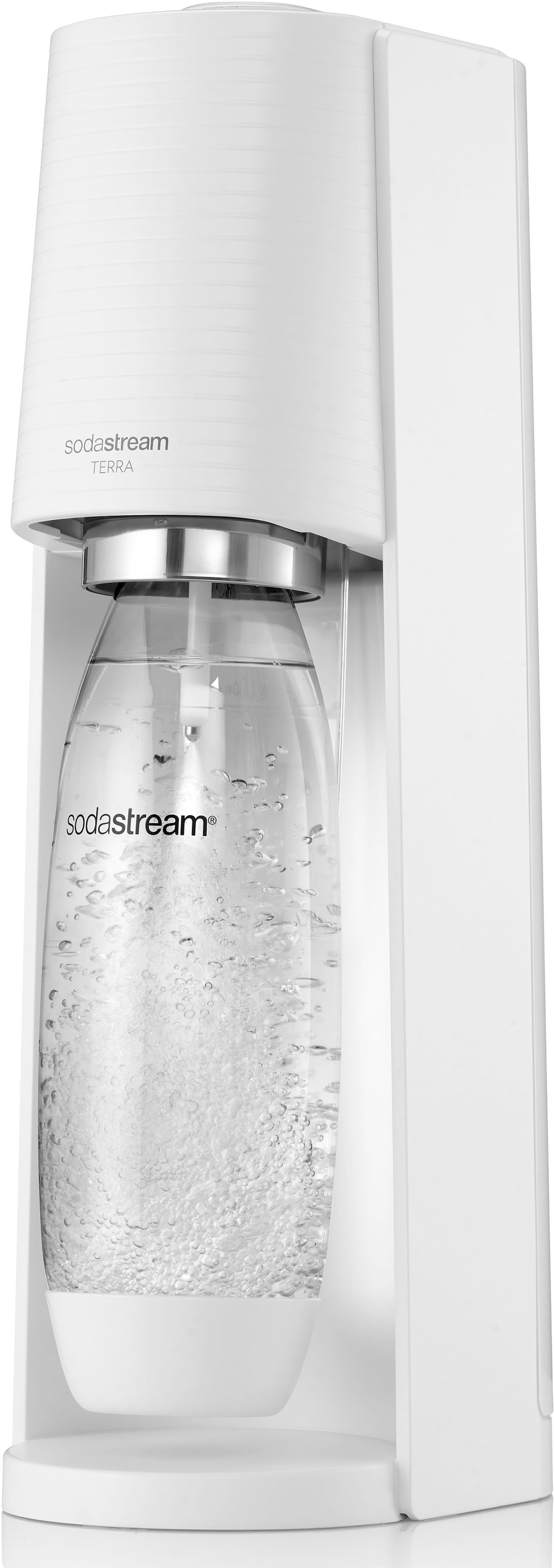 SodaStream Wassersprudler »TERRA«, | 1x 1x BAUR inkl. per Kunststoff-Flasche CO2-Zylinder spülmaschinenfeste Rechnung 1L CQC