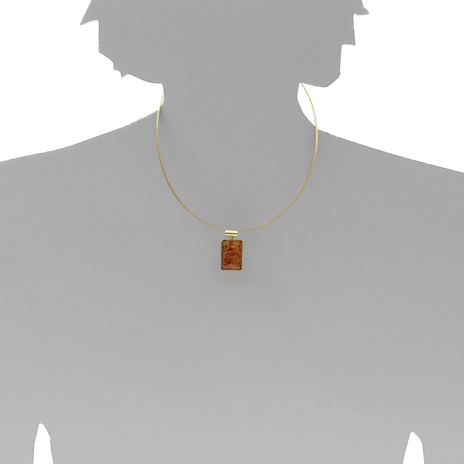 OSTSEE-SCHMUCK Gleiter-Classic Pendant Yellow Gold 15x28mm 2