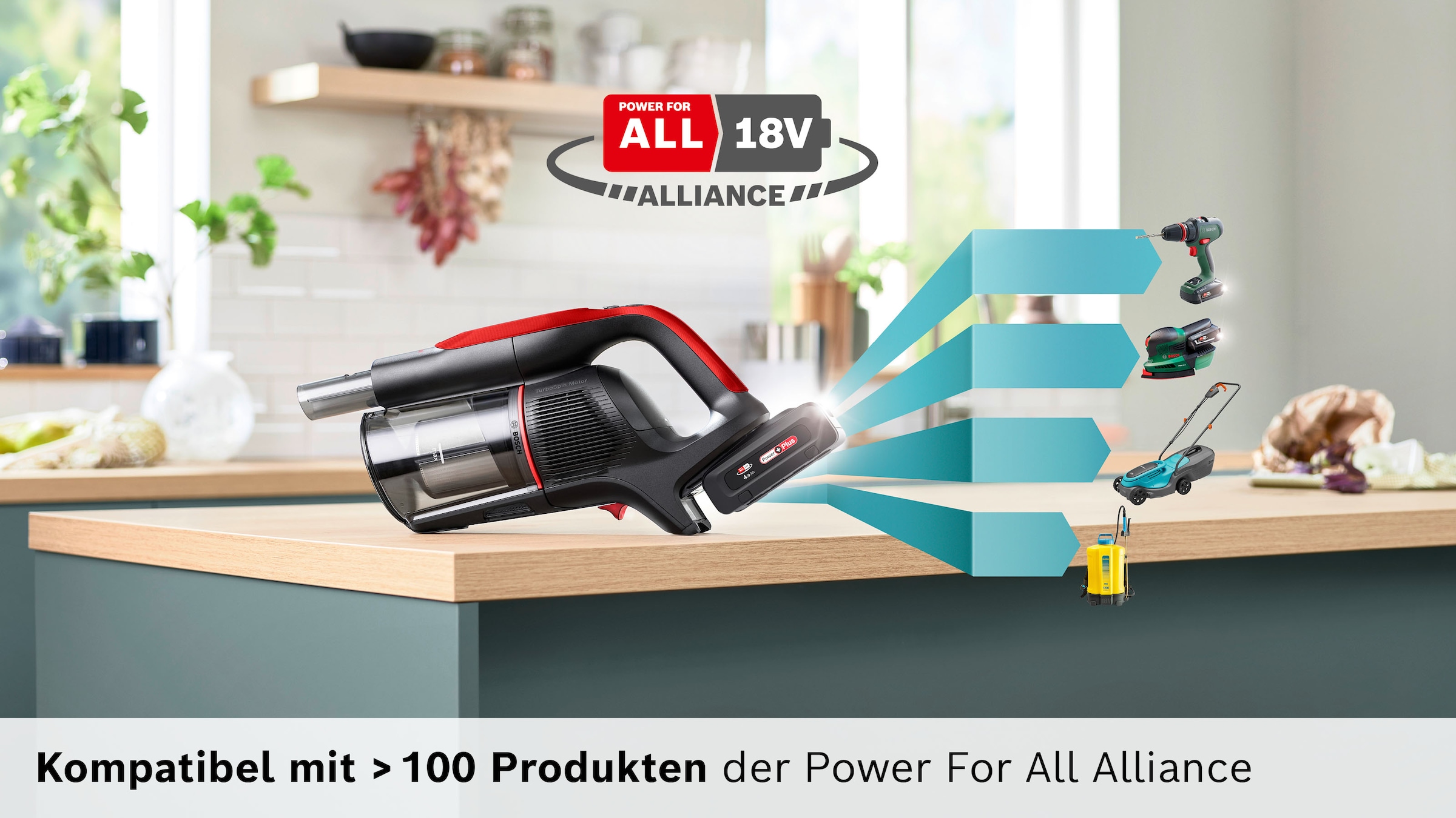 BOSCH Akku-Stielstaubsauger »Unlimited 9 ProAnimal BKS941PET, MicroClean™ Technology« HEPA-Filtersystem, 10 Jahre Motorgarantie, Schnellladegerät, LED Licht