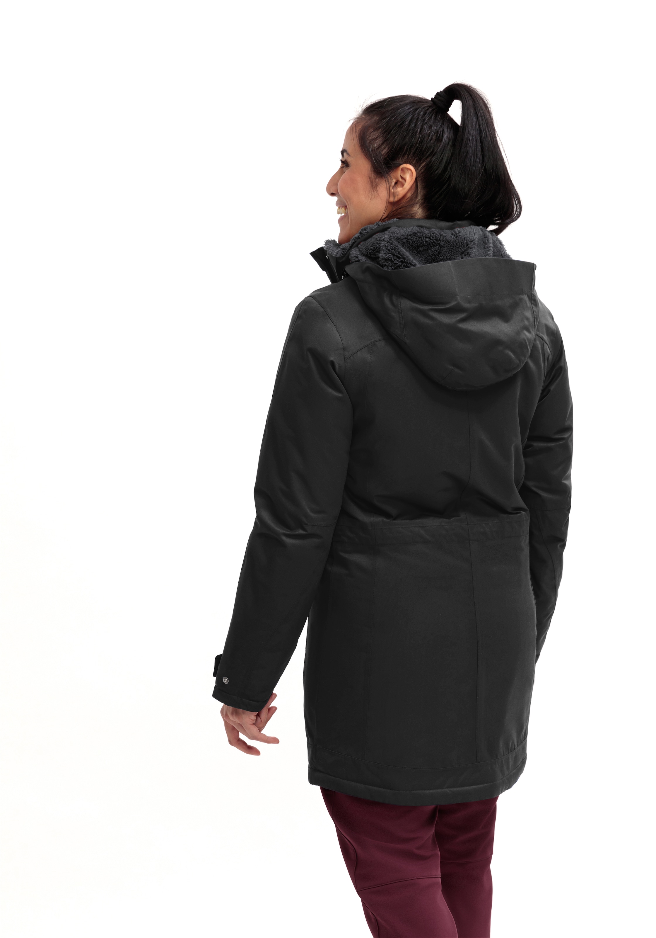 Maier Sports Funktionsjacke »Lisa 2.1«, Damen Mantel, atmungsaktiver Wintermantel, 2 RV-Taschen, Regular Fit