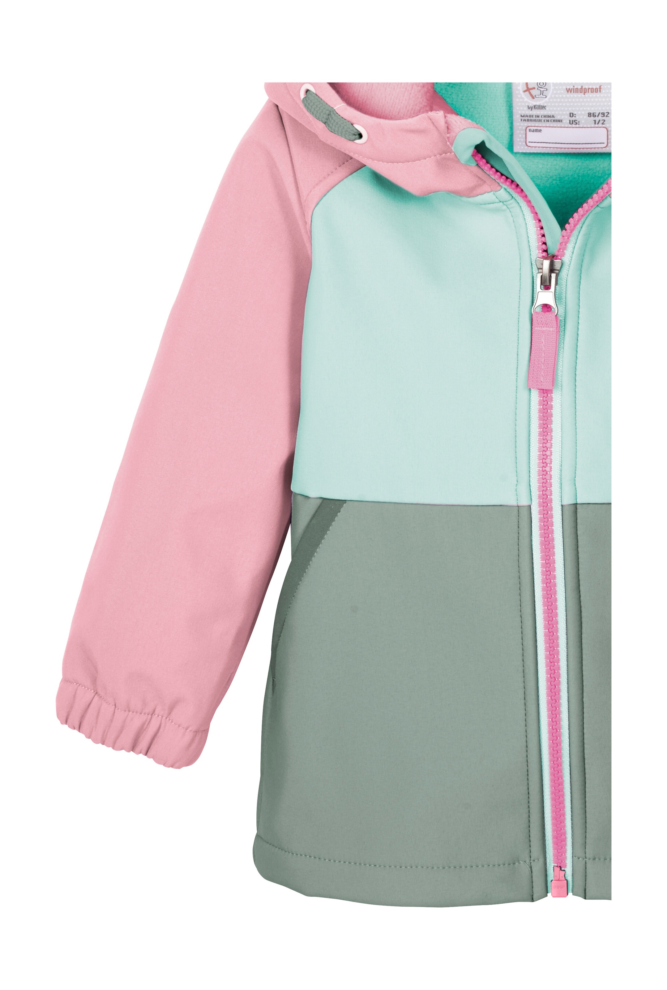 first instinct by killtec Softshelljacke »FIOS 13 MNS SFTSHLL JCKT«, Softshelljacke: wasserabweisend, winddicht, PFAS-frei imprägniert
