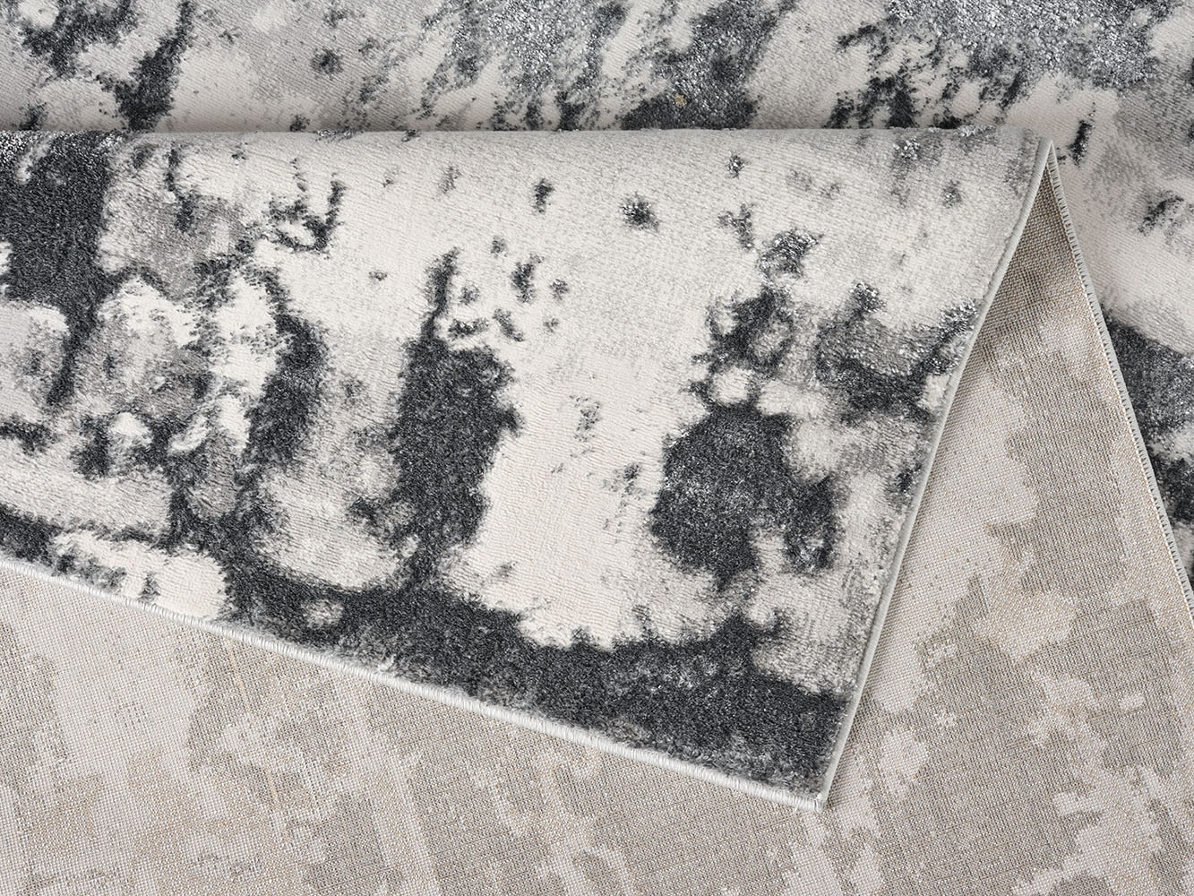 OTTO home Teppich »Miaja, im Vintage-Look« rechteckig 11 mm Höhe dichte Qualität,  leichter Glanz, Wohnzimmer, Schlafzimmer, Esszimmer