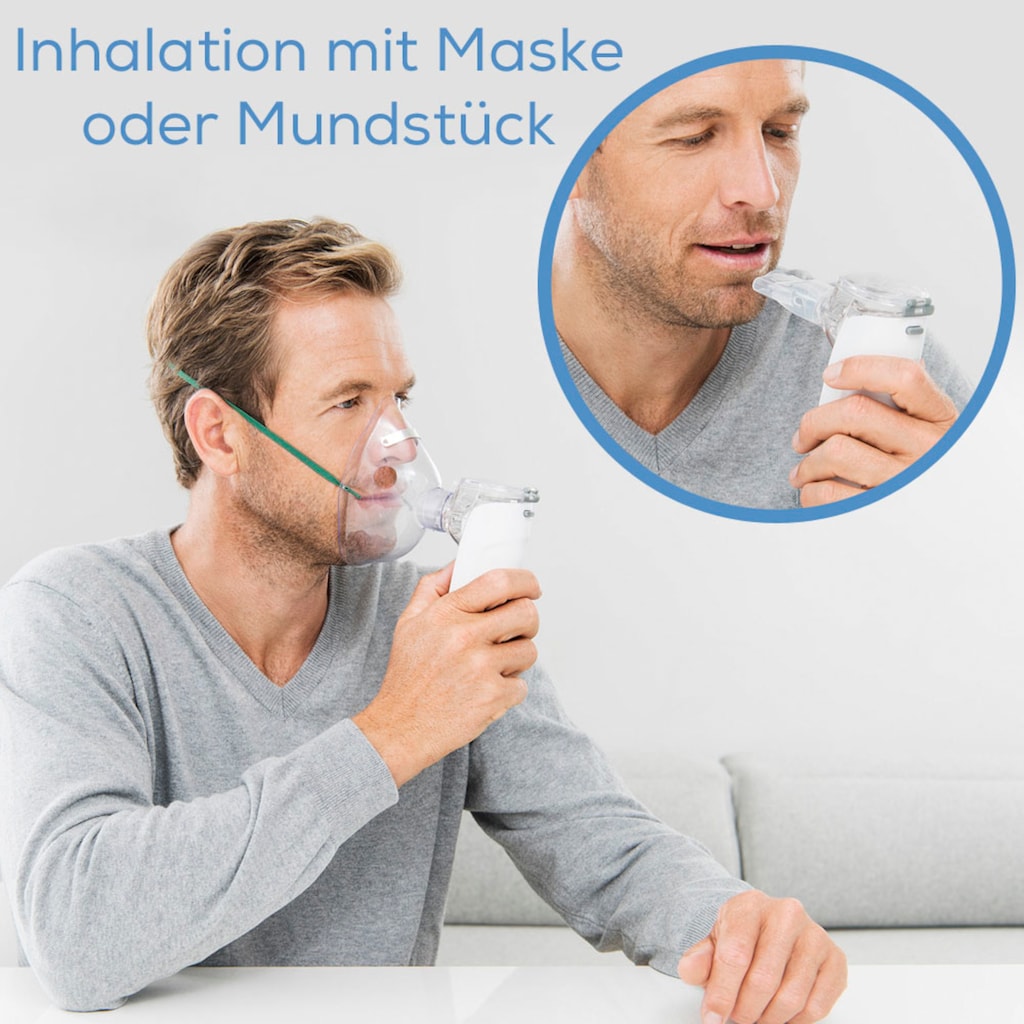 BEURER Inhalationsgerät »IH 55«, (Set, 7 tlg.), ideal für unterwegs