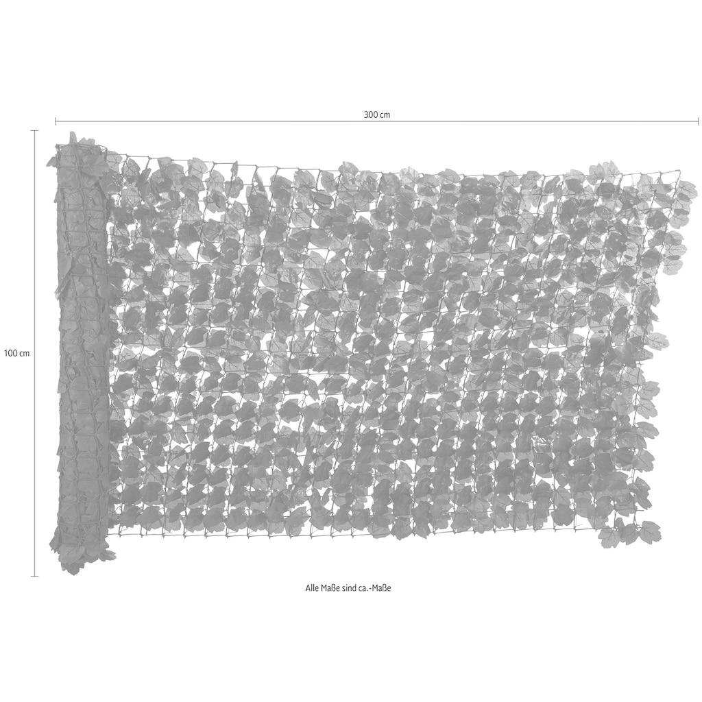 Schneider Sichtschutzzug »Efeu«, Grün