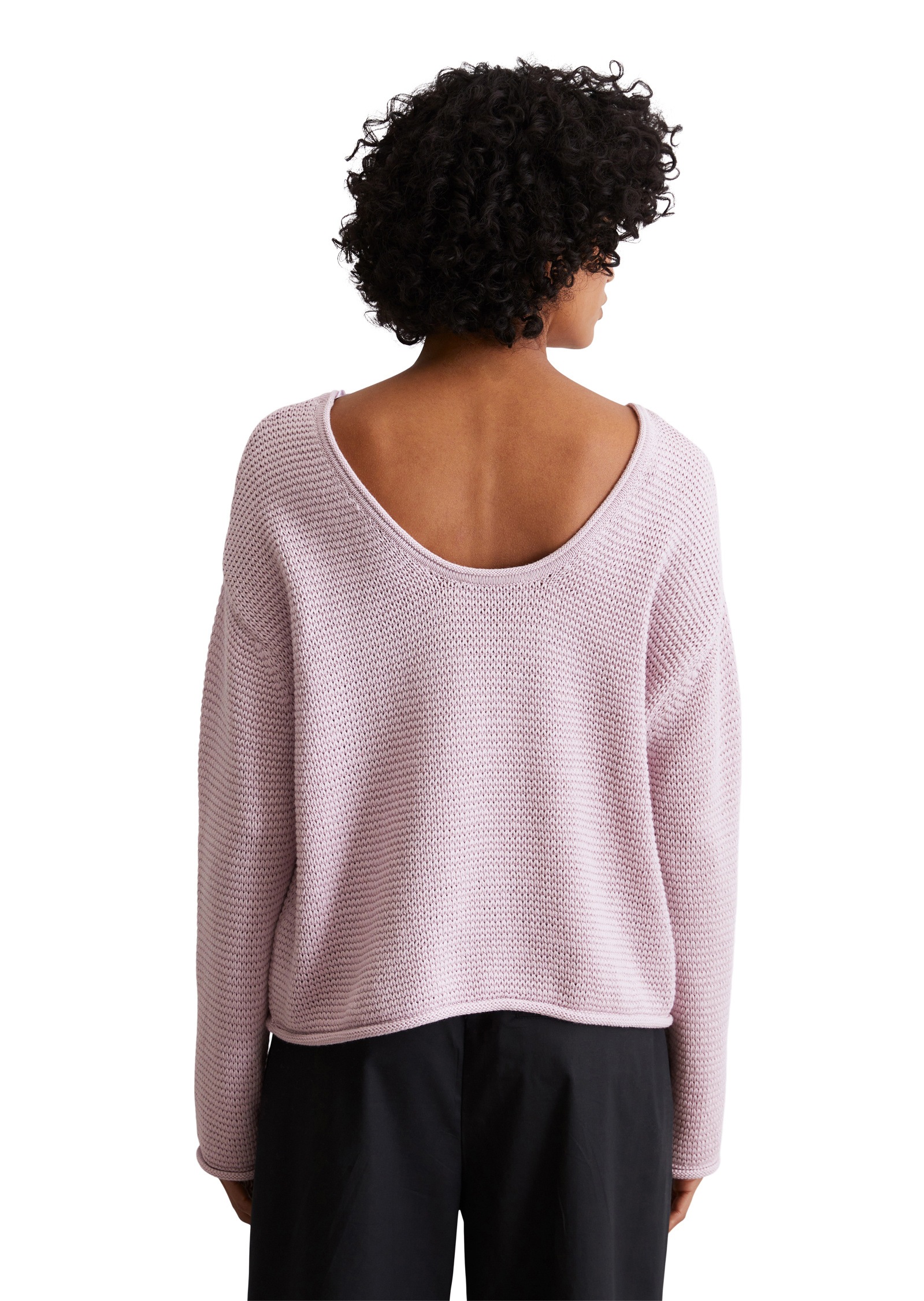 Marc O'Polo Rundhalspullover »aus Organic Cotton«