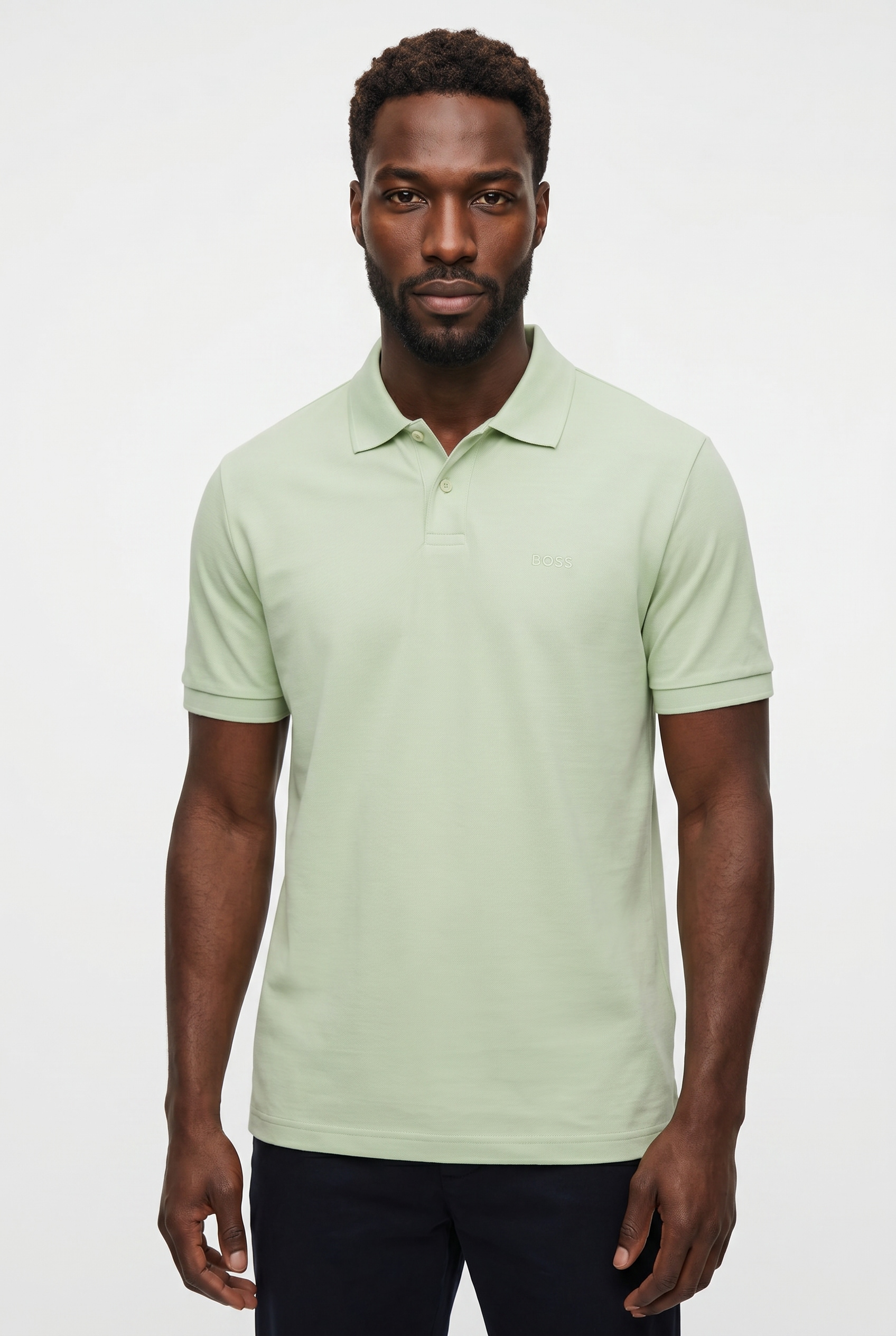 BOSS ORANGE Poloshirt "Phoenix Regular Fit" reine Baumwolle, Logostickerei