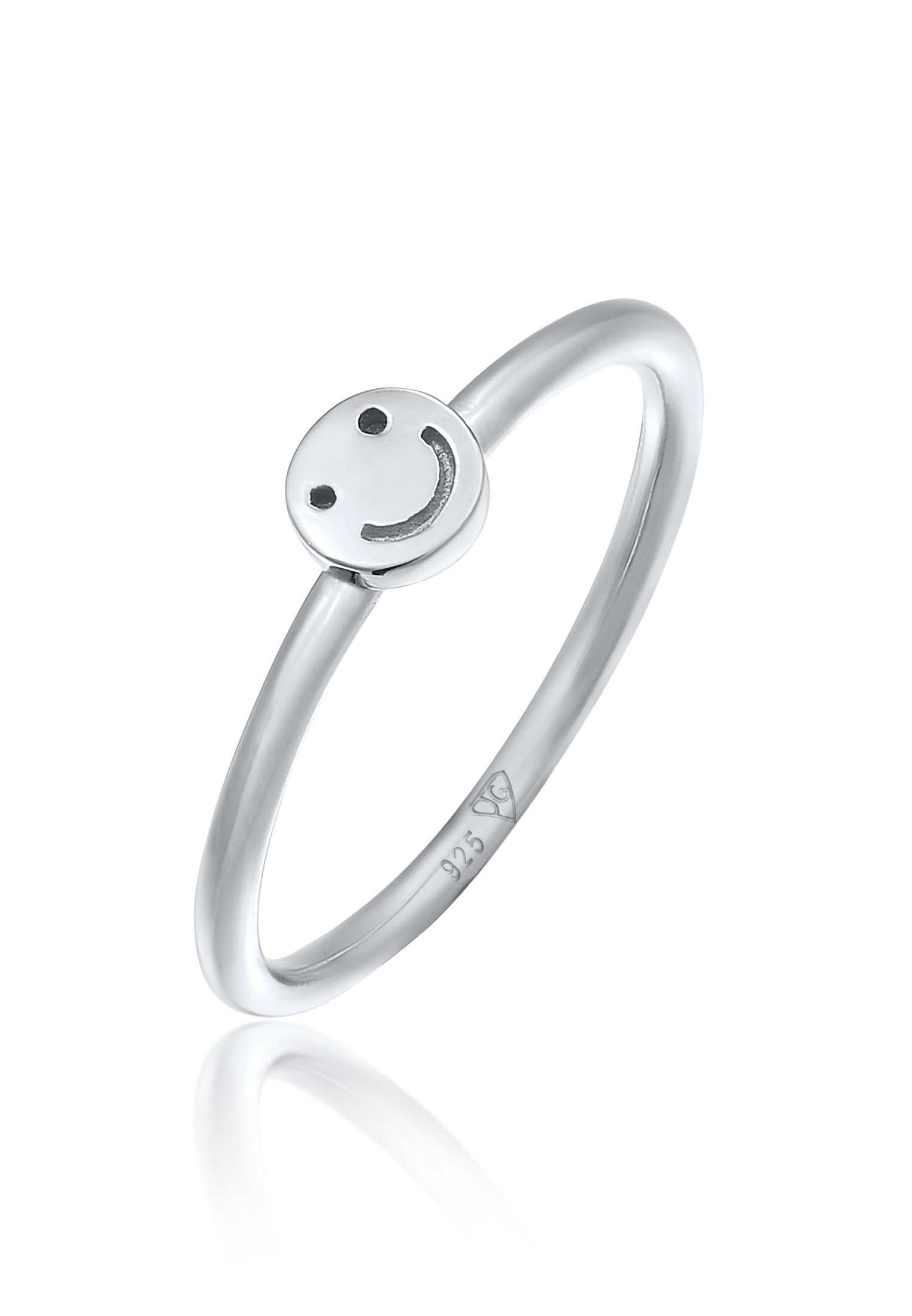 Elli Fingerring »Smiling Pinky Ring 925 Silber«