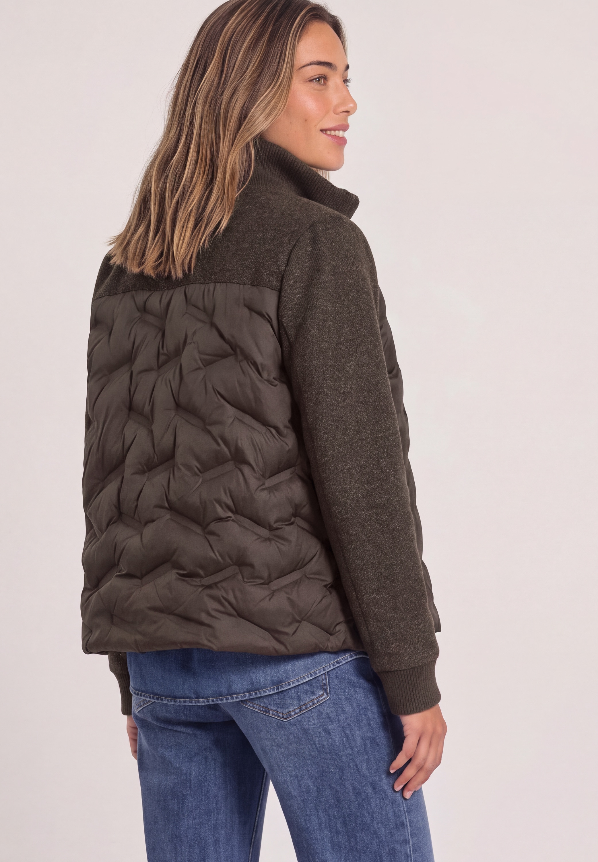 STREET ONE Steppjacke ohne Kapuze mit Stehkragen