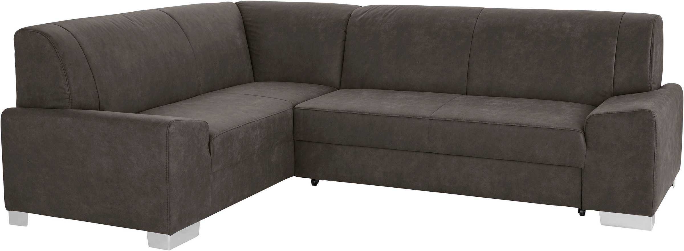 DOMO collection Ecksofa "Anzio in kubischer Formensprache, flache Armlehnen günstig online kaufen