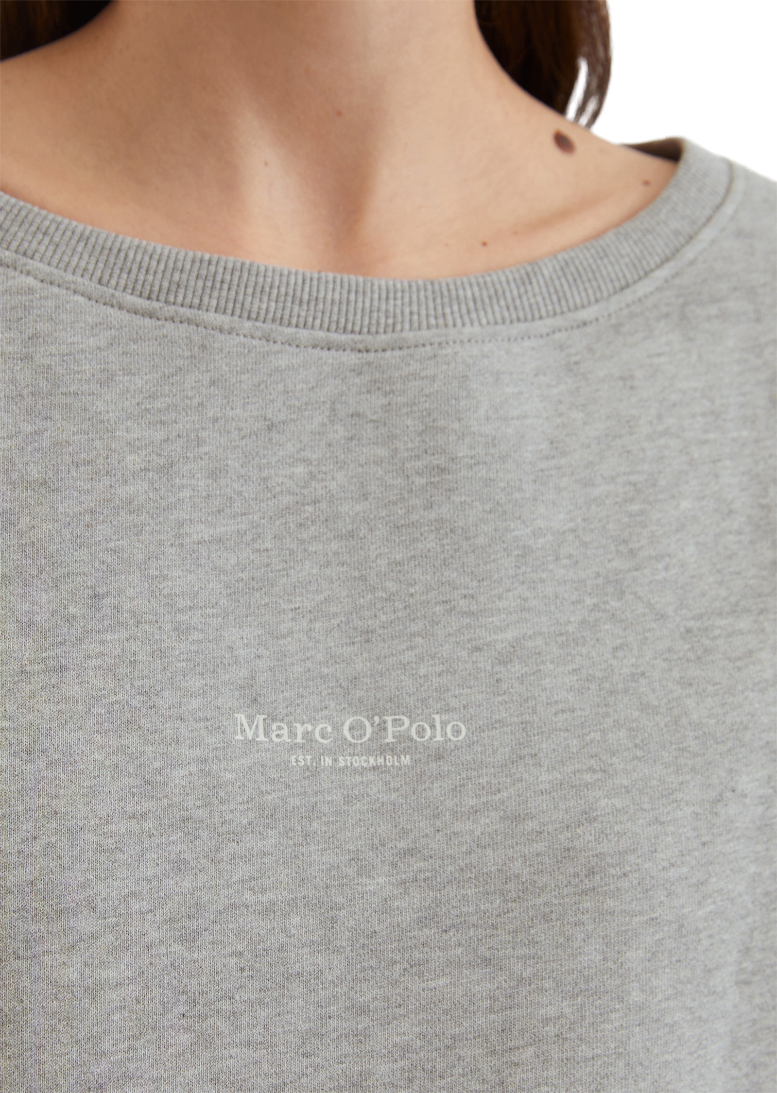 Marc O'Polo Sweatshirt »mit gepeachter Oberfläche«