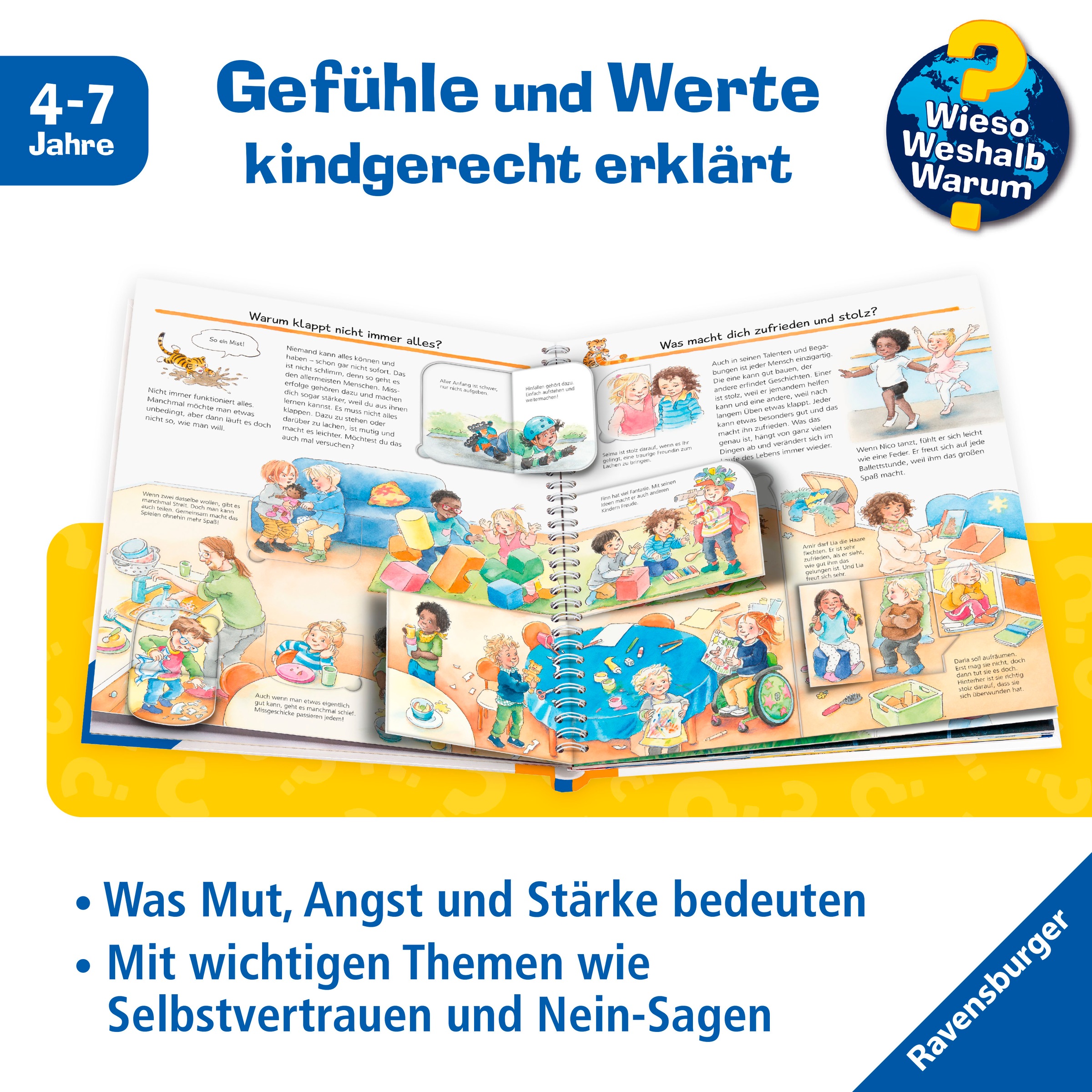 Ravensburger Buch »Mutig, stark und selbstbewusst - Wieso? Weshalb? Warum?«, Made in Germany