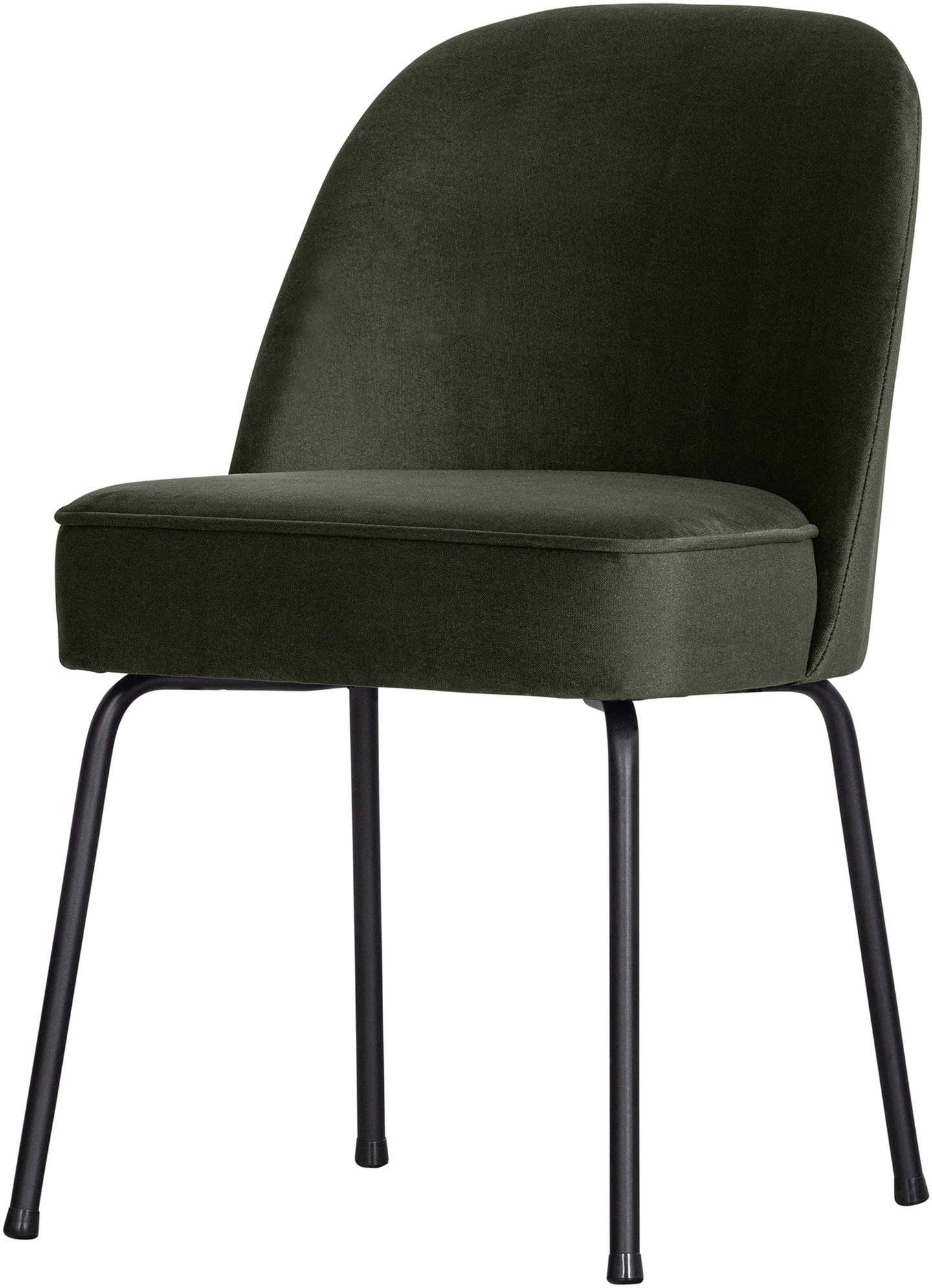 WOOOD Esszimmerstuhl "Stockholm" (Set) 2 Stk. Samt Polsterstuhl, 4-Fuß-Meta günstig online kaufen