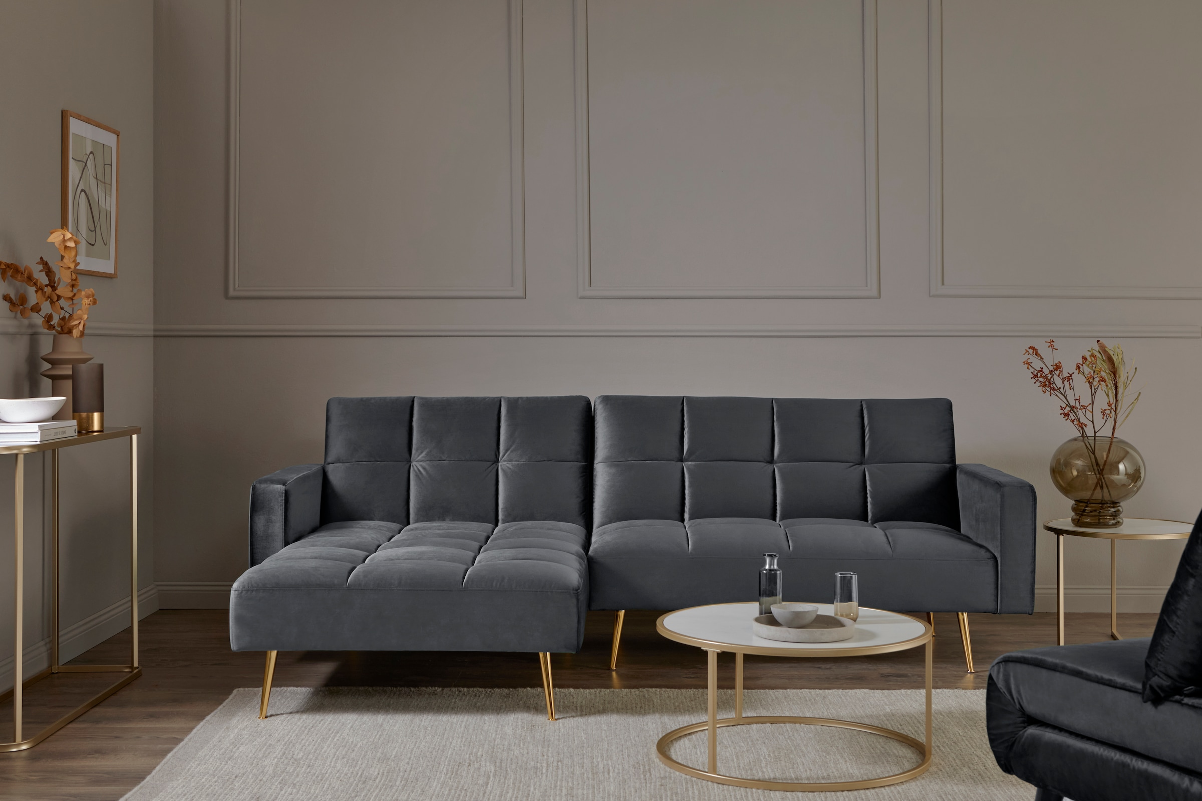 Jahnke Ecksofa "CHILLAX POSH CORNER" günstig online kaufen