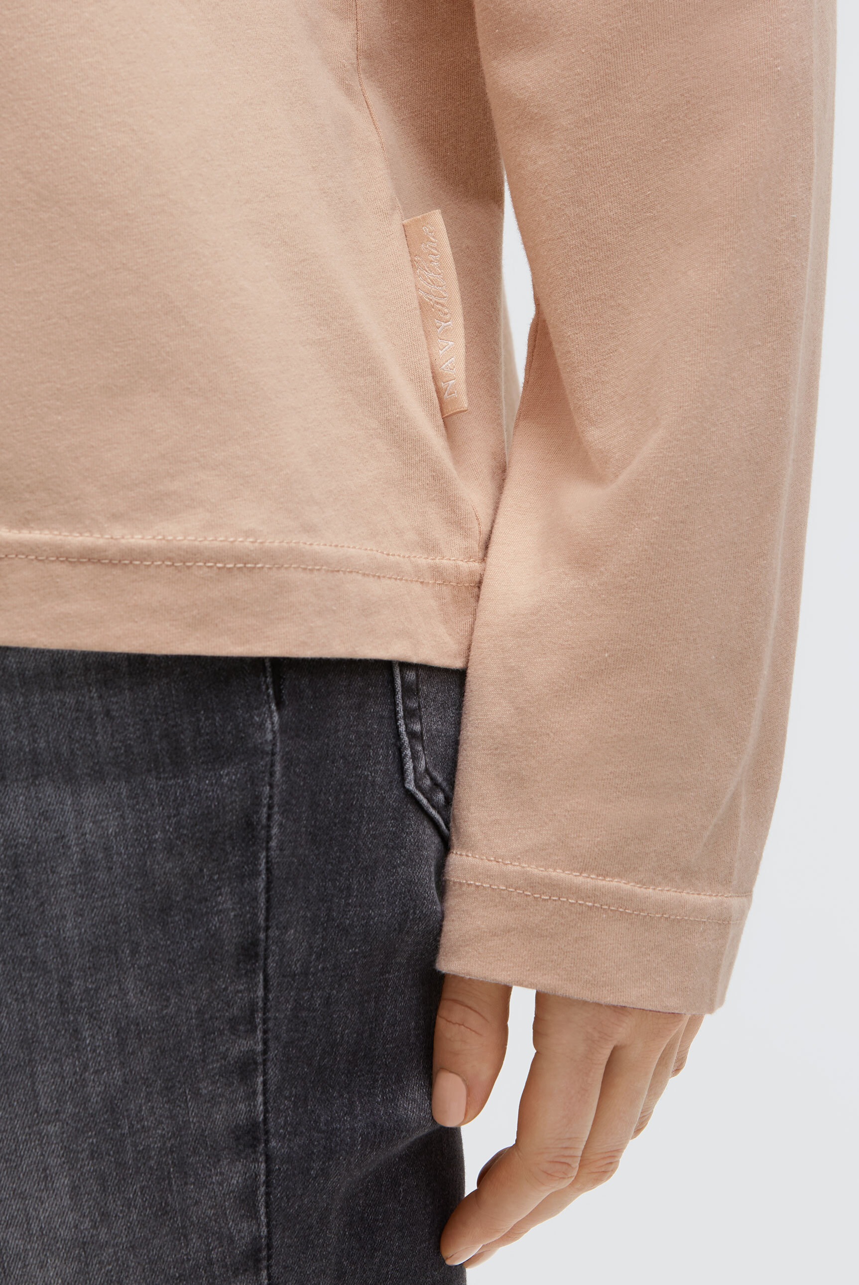 SOCCX Langarmshirt aus Baumwolle