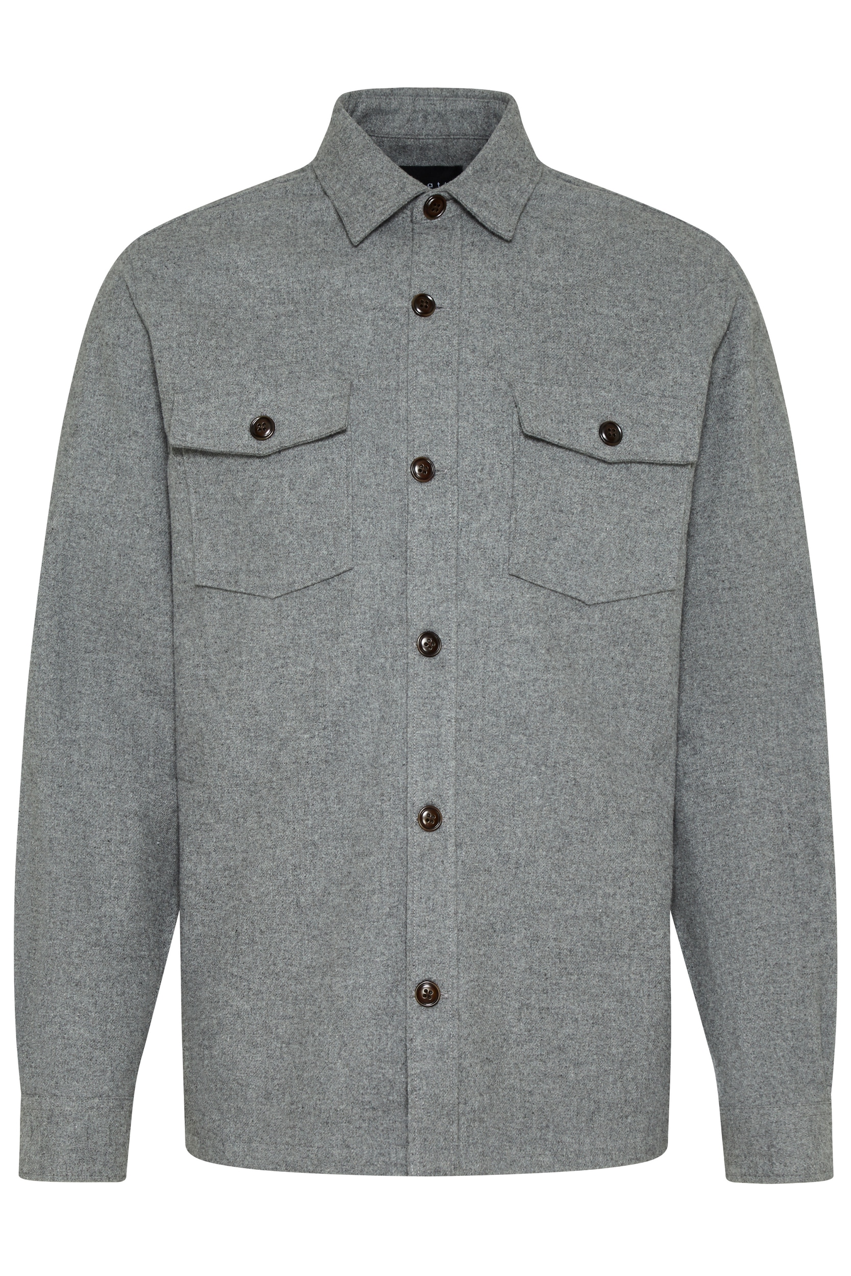 bugatti Langarmhemd »Overshirt«, mit aufgesetzten Taschen