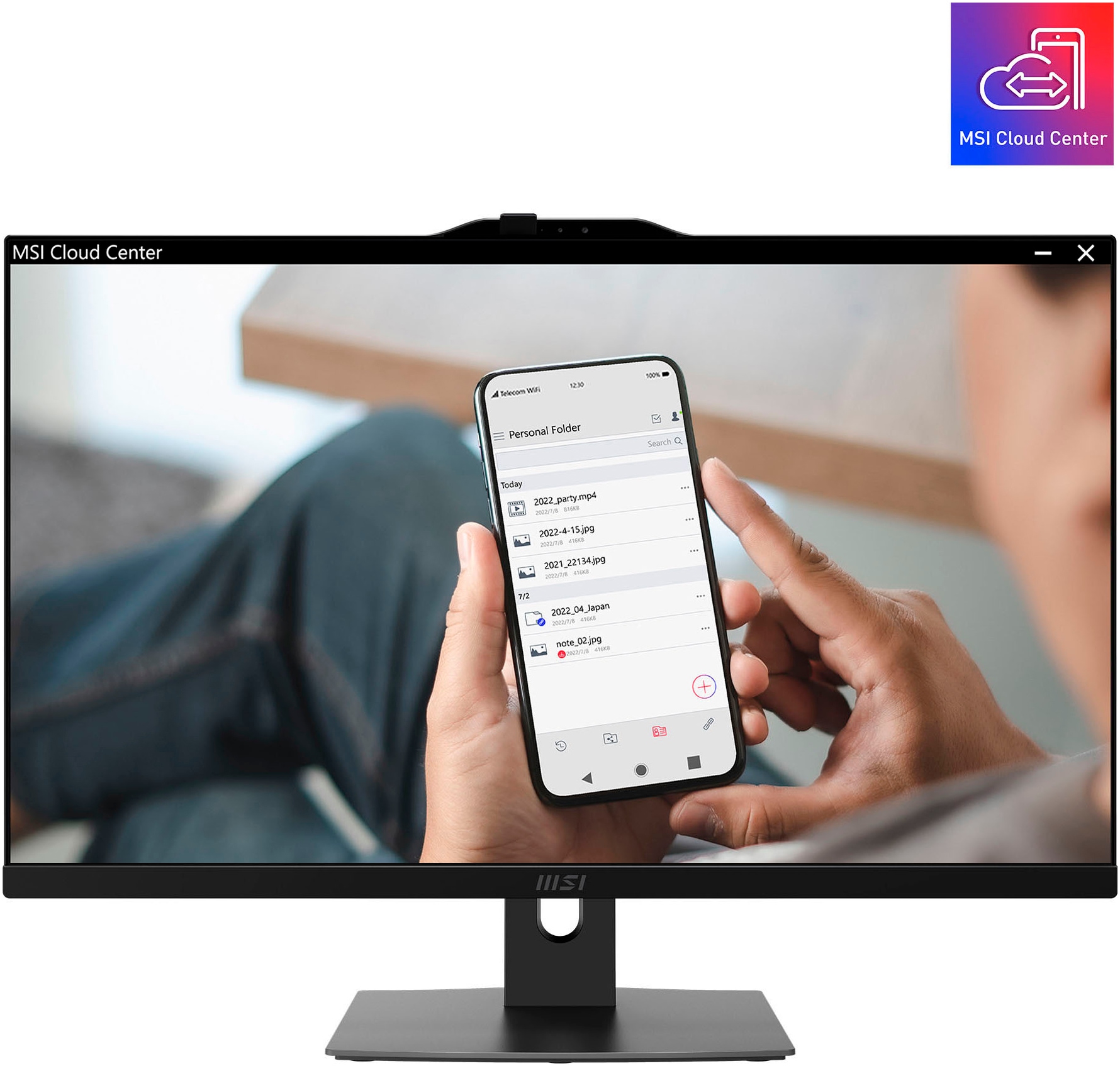 MSI All-in-One PC »Modern AM272P 1M-1234DE«