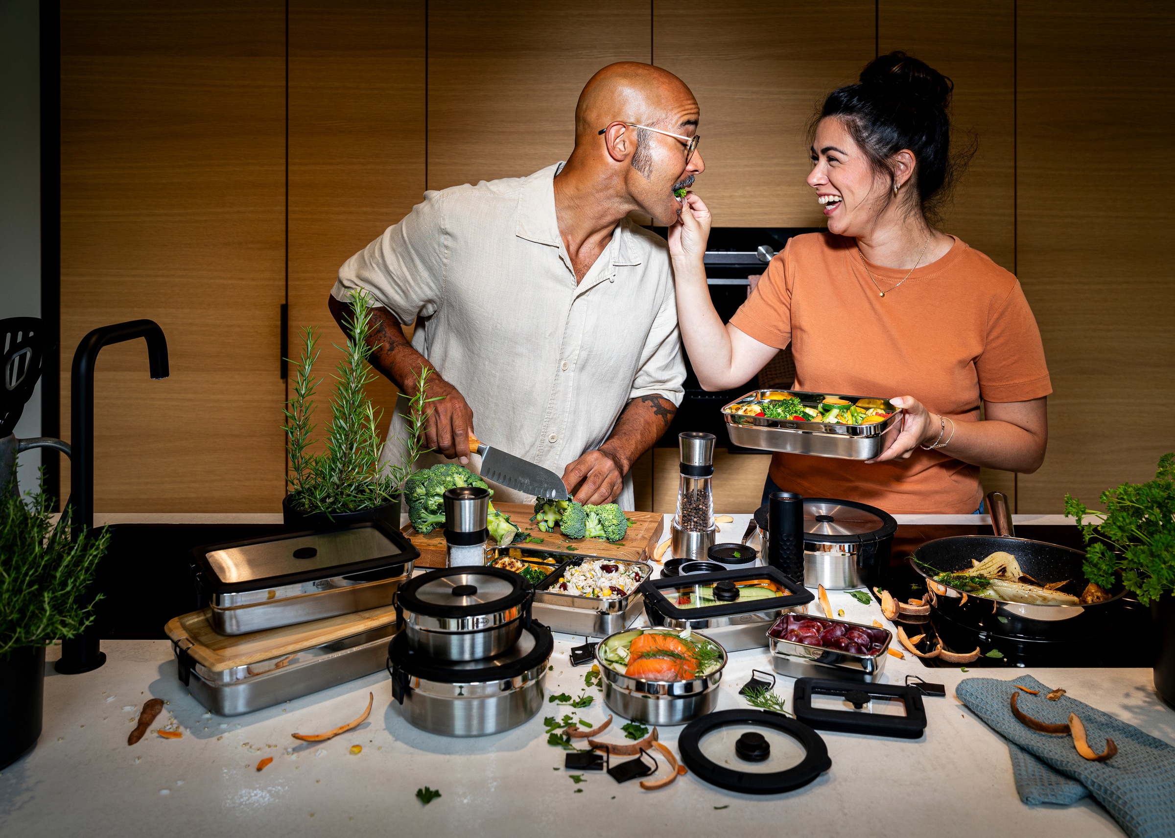 Thumbnail - RÖSLE Aufbewahrungssystem "Trennsteg FLEXX 2GO 1,0 L eckig" 1 tlg. tlg.