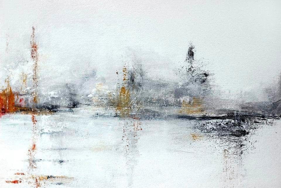 PLACES OF STYLE Leinwandbild "Marmoroptik" Abstrakte  Kunst  Marmor  Modern günstig online kaufen