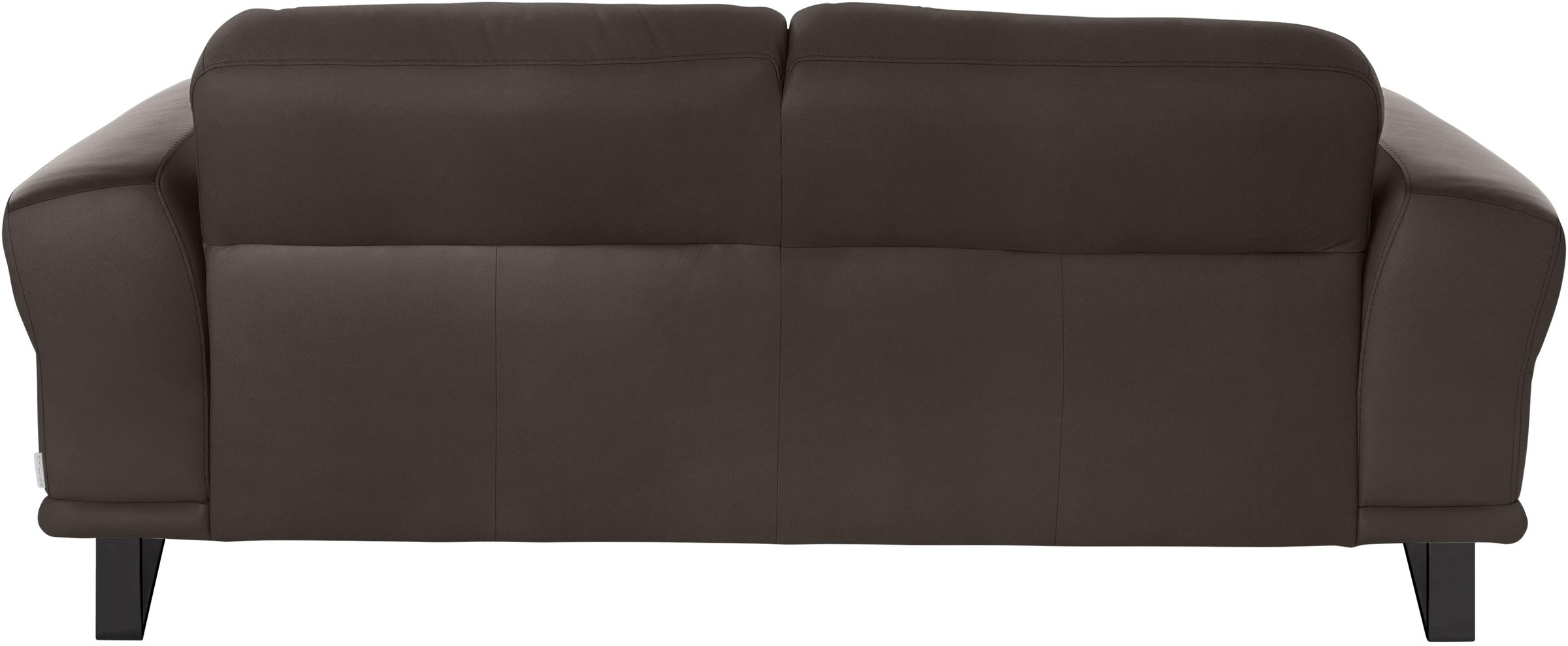W.SCHILLIG 2-Sitzer »montanaa Designsofa mit erstklassigem Sitzkomfort, Federkern« mit Metallkufen in Schwarz pulverbeschichtet, Breite 192 cm