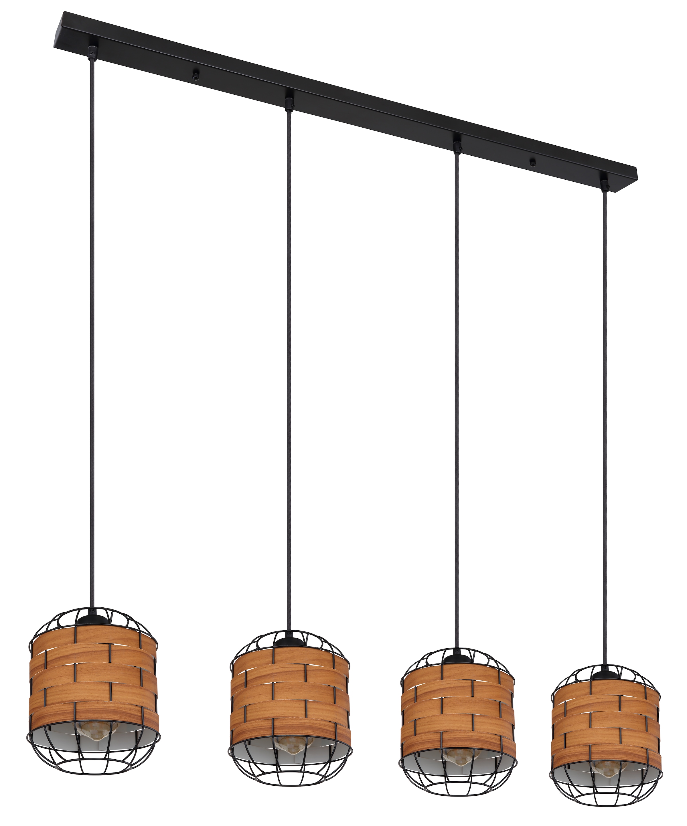 GLOBO LIGHTING Hängeleuchte »ELMAR«, Leuchtmittel E27 | ohne Leuchtmittel, Hängelampe/Pendelleuchte/Esszimmer/Wohnzimmer/Esstisch