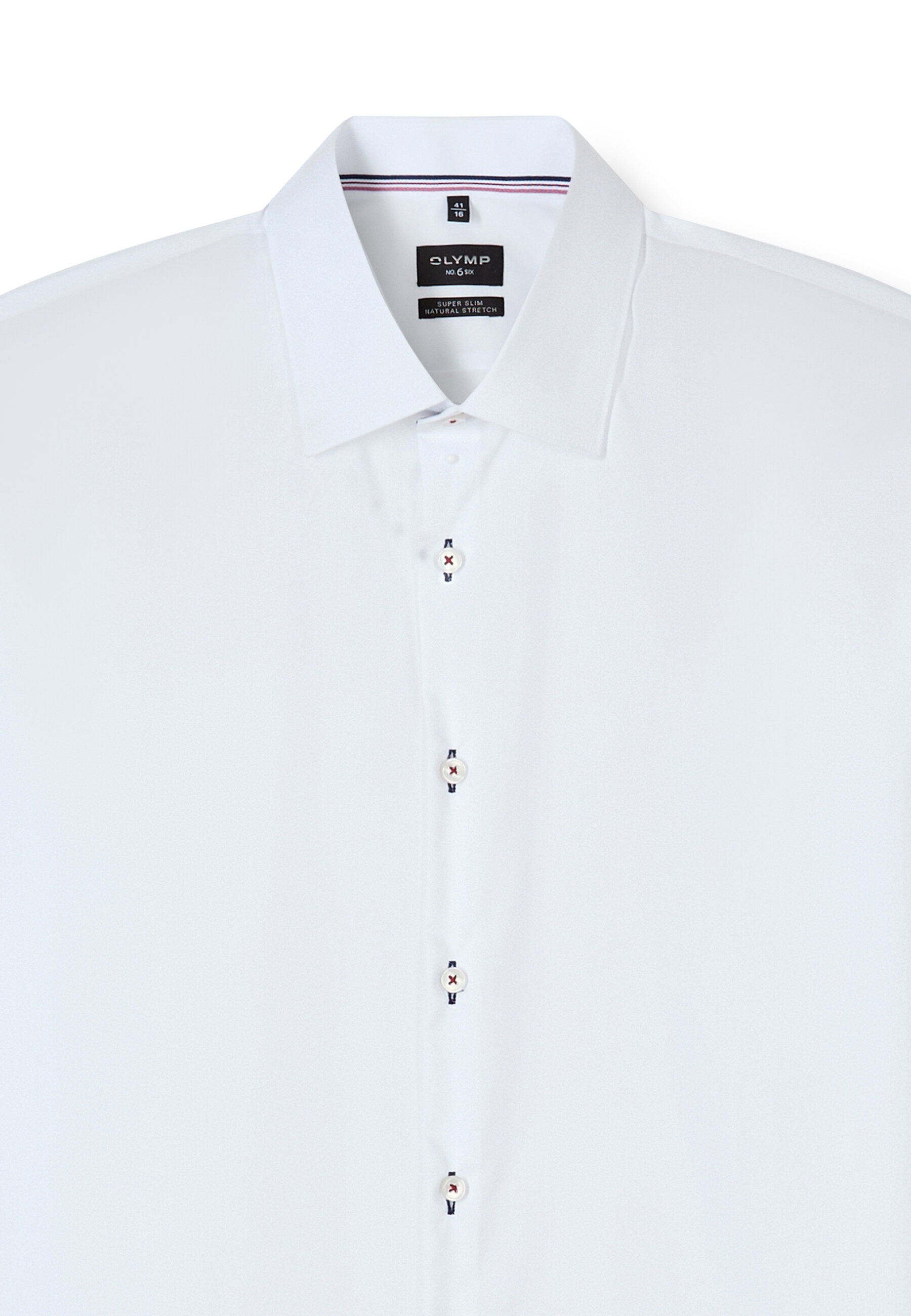 OLYMP Businesshemd »OLYMP No. Six, super slim, Kent mit extra langem Arm«
