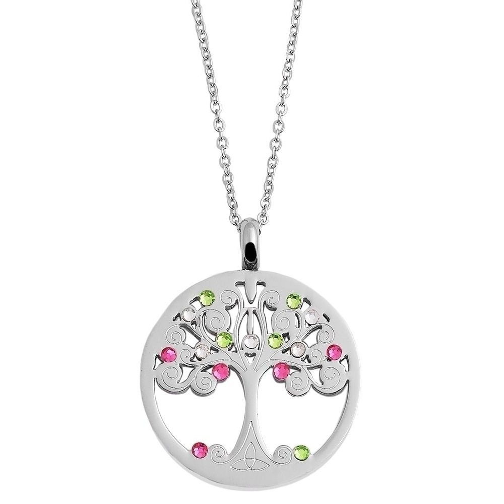 Adelia´s Kette ohne Anhänger »Halskette mit Anhänger – Lebensbaum aus Edelstahl« Ideal als Geschenk zum Valentinstag