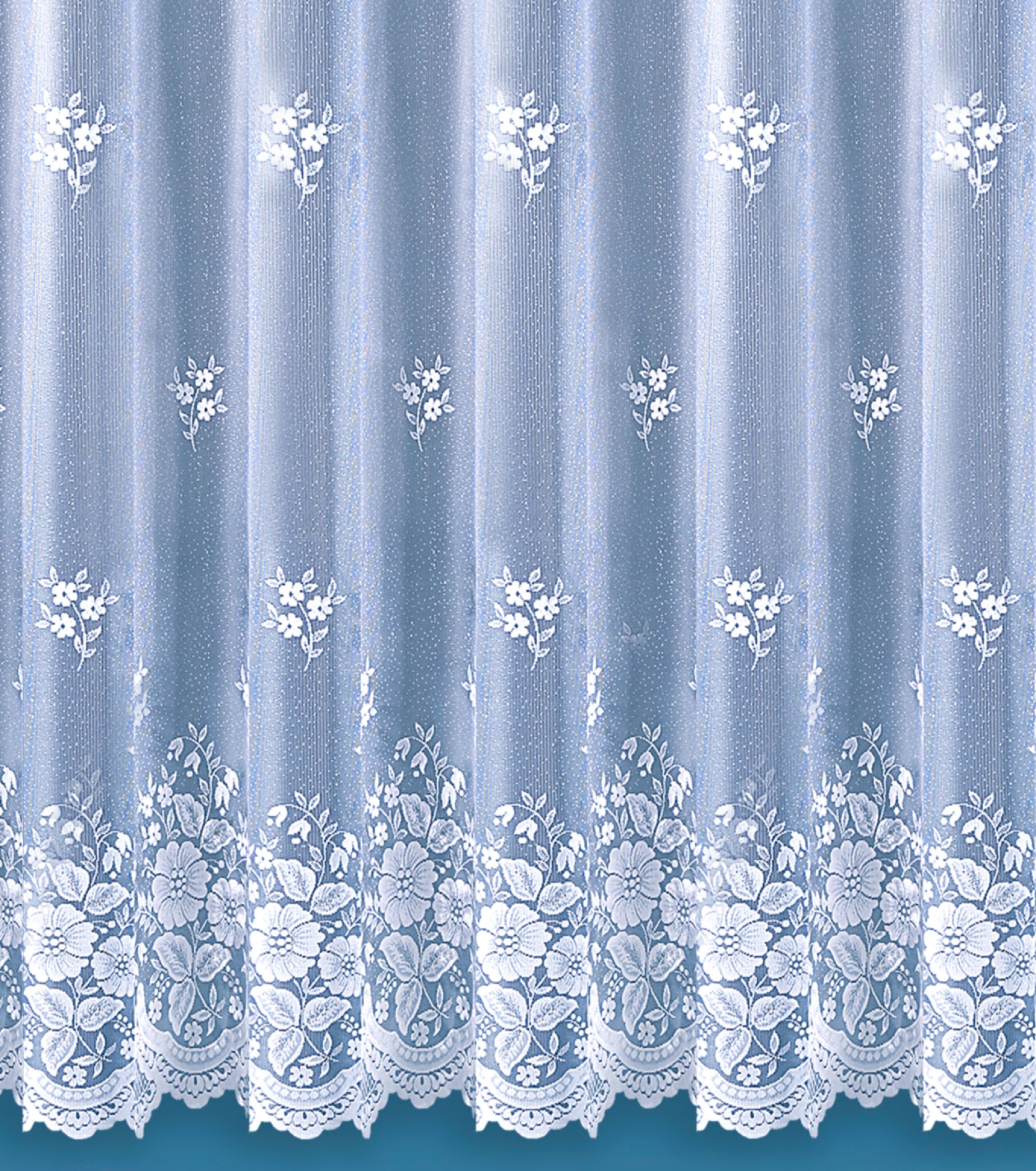 Weckbrodt Gardine "Verona" Kräuselband 1 Stk. tlg. Jacquard, strukturiert, günstig online kaufen