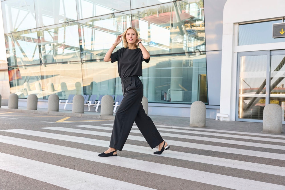 Rieker Slingpumps  Sommerschuh, Sabot mit elastischem Textileinfass