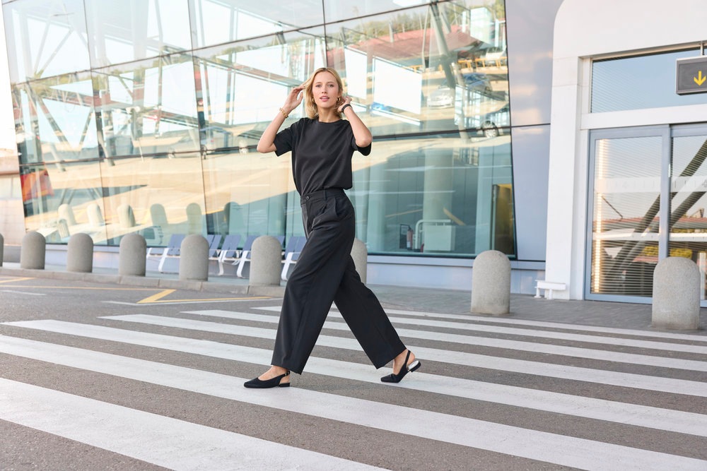 Thumbnail - Rieker Slingpumps Sommerschuh, Sabot mit elastischem Textileinfass