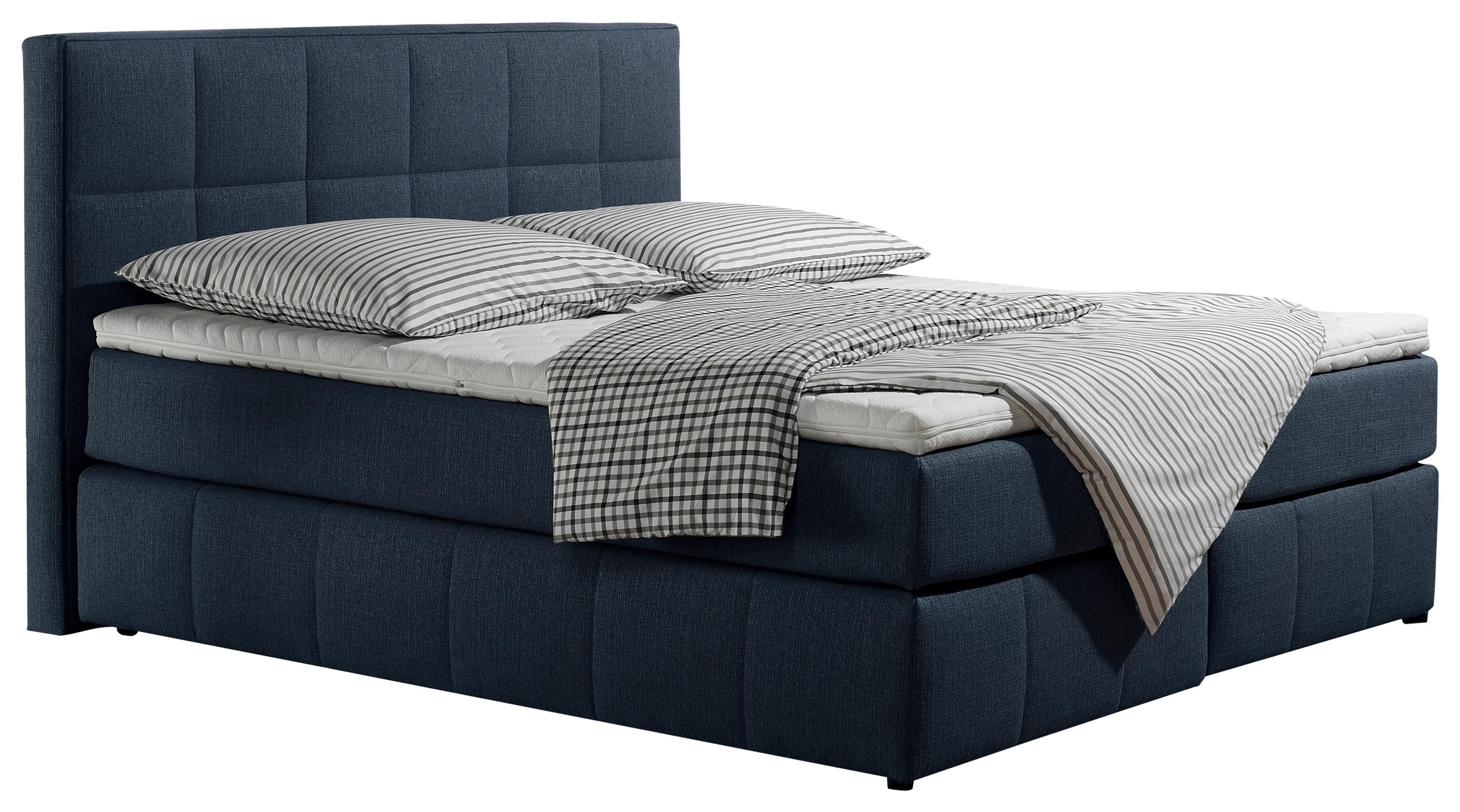 Home affaire Boxspringbett "Casano" mit feiner Steppung, in 3 Matratzenarte günstig online kaufen