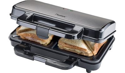 Sandwichmaker »ASM90XLTG, XL für 2 Sandwiches, Antihaftbeschichtetet«, 900 W